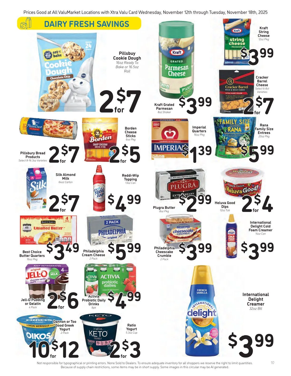 Weekly ad ValuMarket Sales from November 12 to November 18 2025 - Page 10