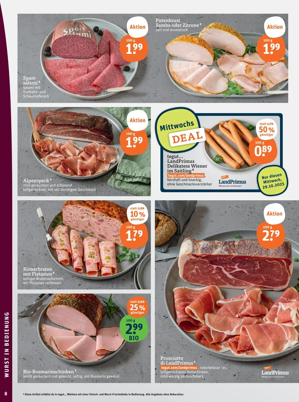 tegut... Prospekte von 31. Oktober bis 3. November 2025 - Prospekt seite 10