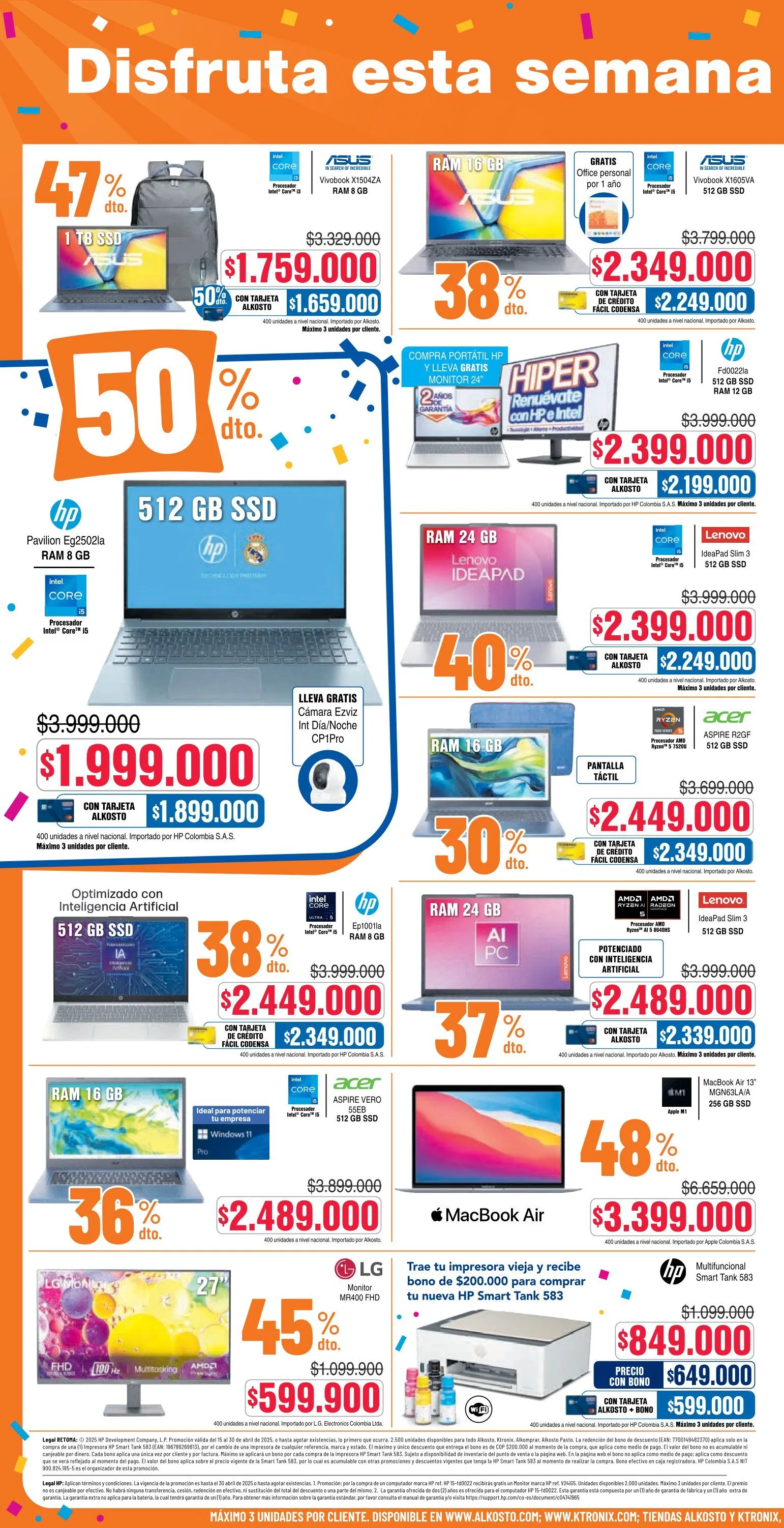 Catalogo de Alkosto Ofertas 26 de abril al 2 de mayo 2025 - Pag 10