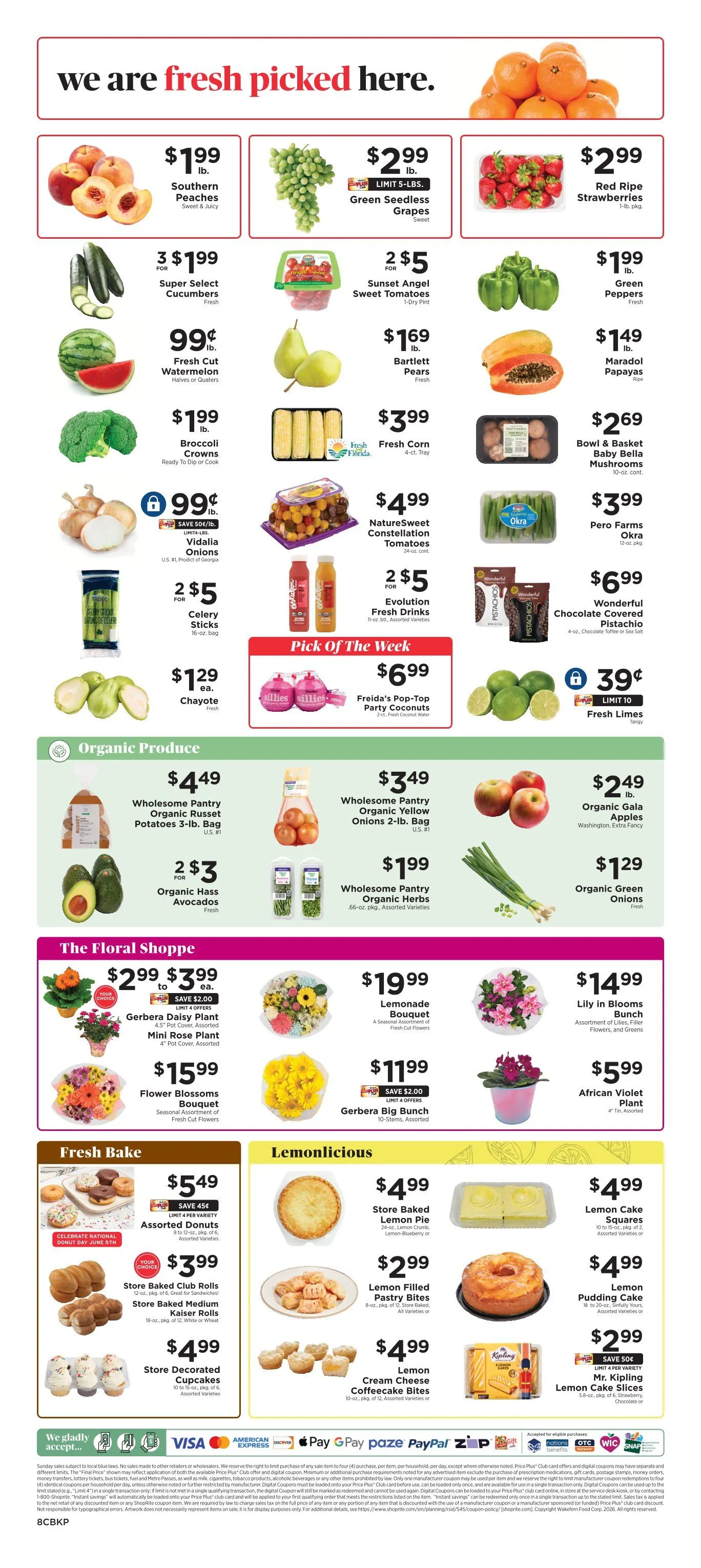 Weekly promotion ShopRite weekly ads spanning from May 31 to June 6 2026 - Page 10 for Catalogue 365