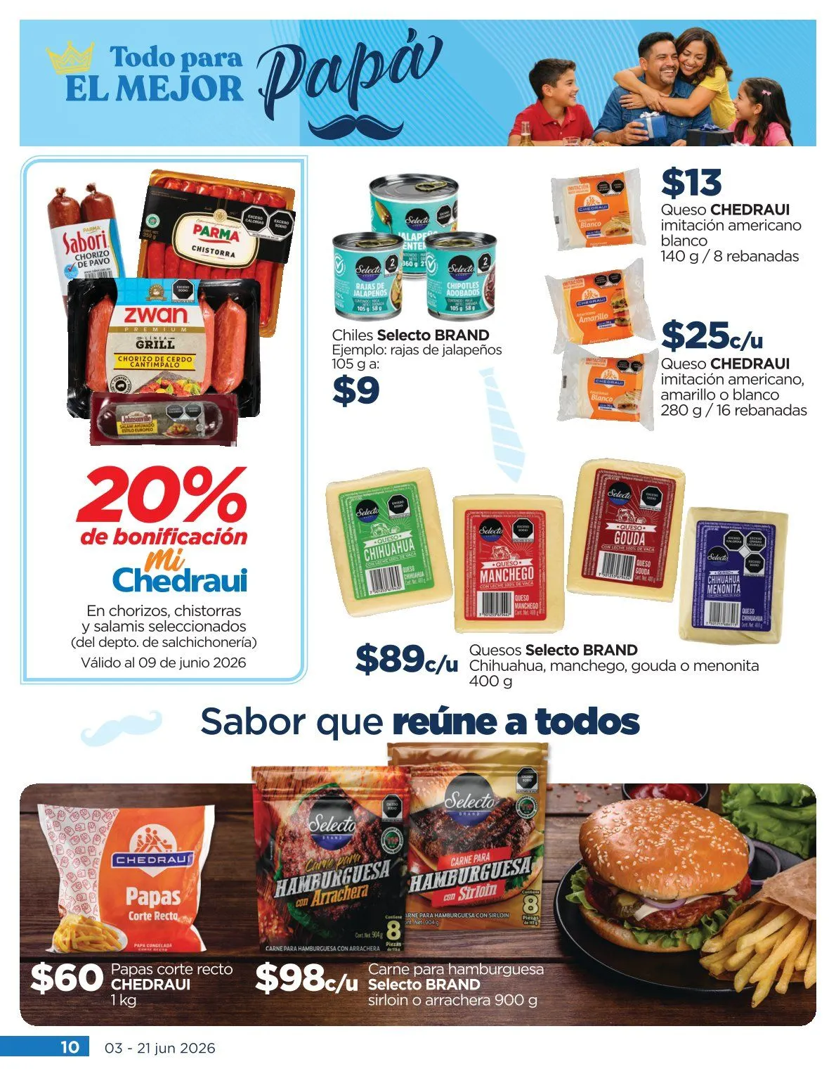 Catálogo de Chedraui Ofertas 3 de junio al 21 de junio 2026 - Pagina 10