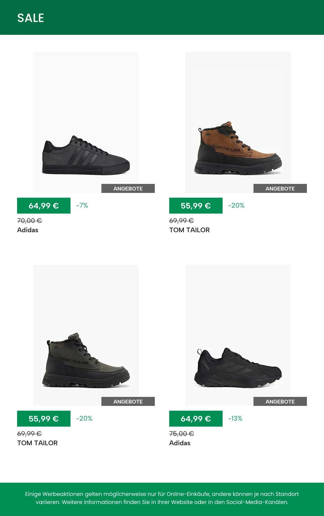 Deichmann Angebote von 17. Dezember bis 6. Januar 2026 - Prospekt seite 10