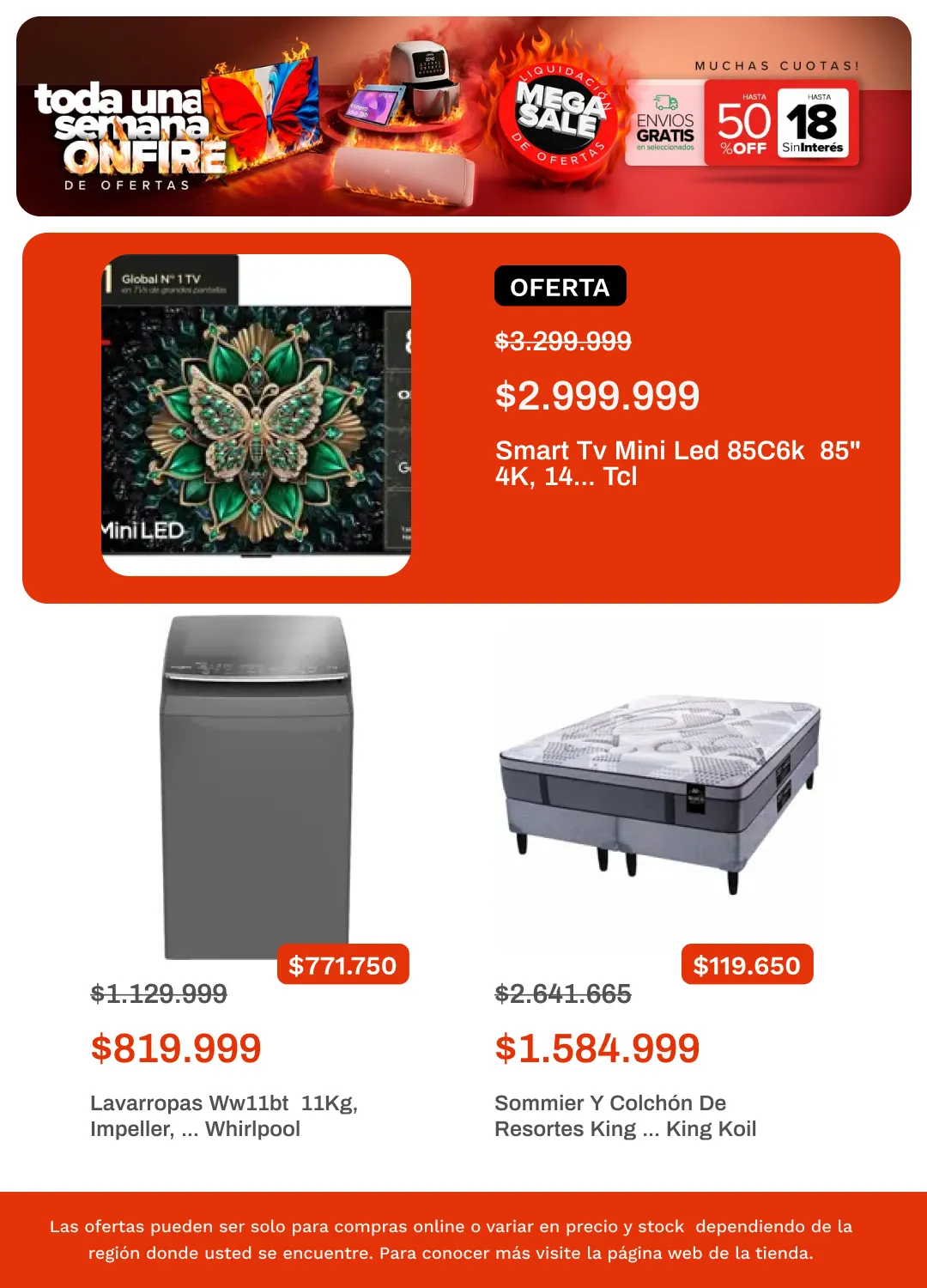 Ofertas de Ofertas Megatone 27 de marzo al 15 de abril 2026 - Página 10 del catálogo