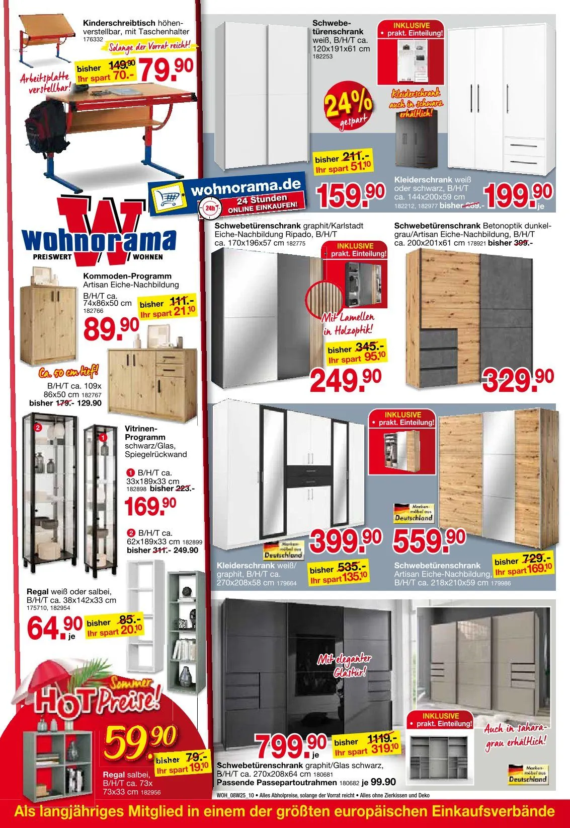 Wohnorama Prospekte von 1. August bis 29. August 2025 - Prospekt seite 10