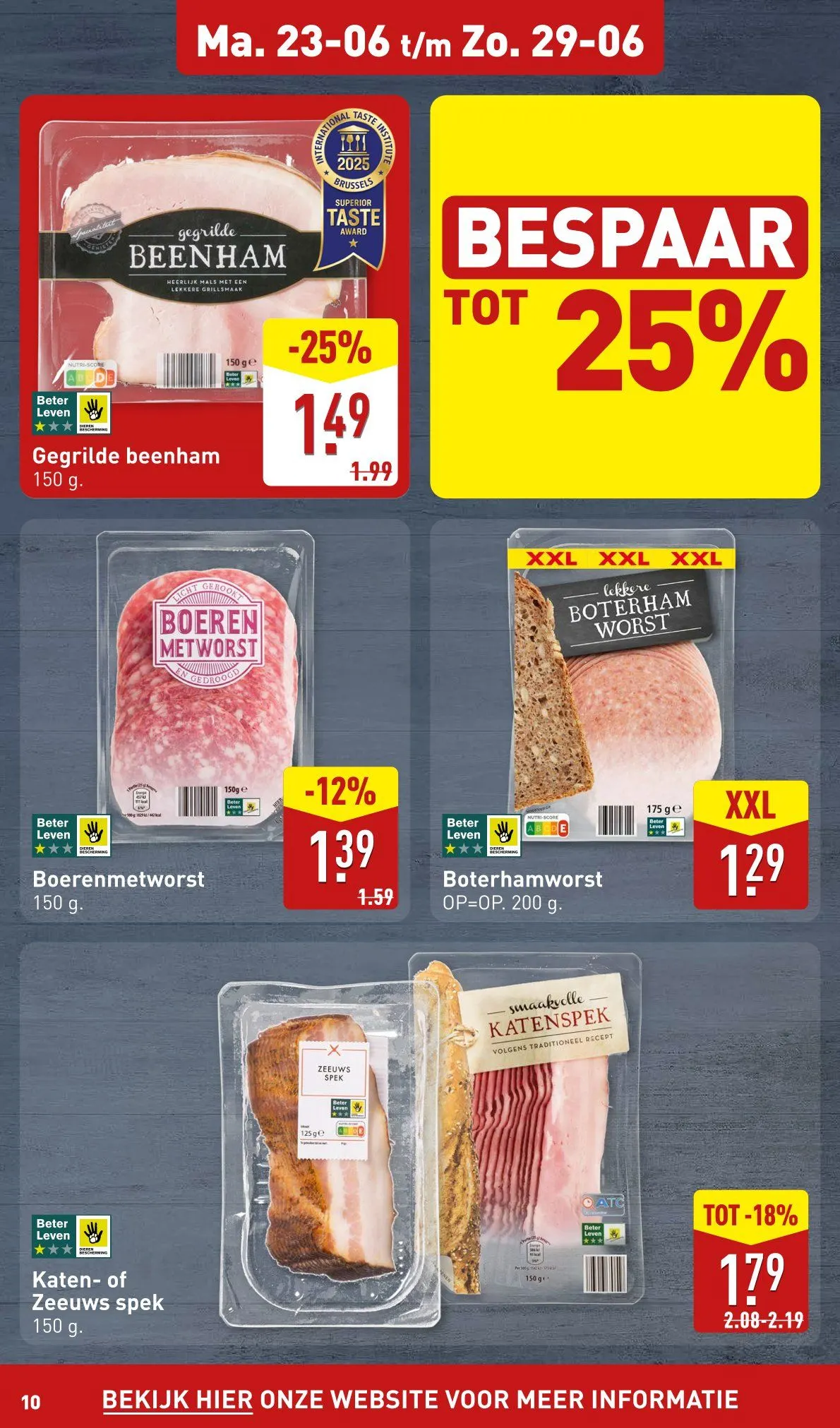 Folder van volgende week van 23 juni tot 29 juni 2025 - Folder pagina 10