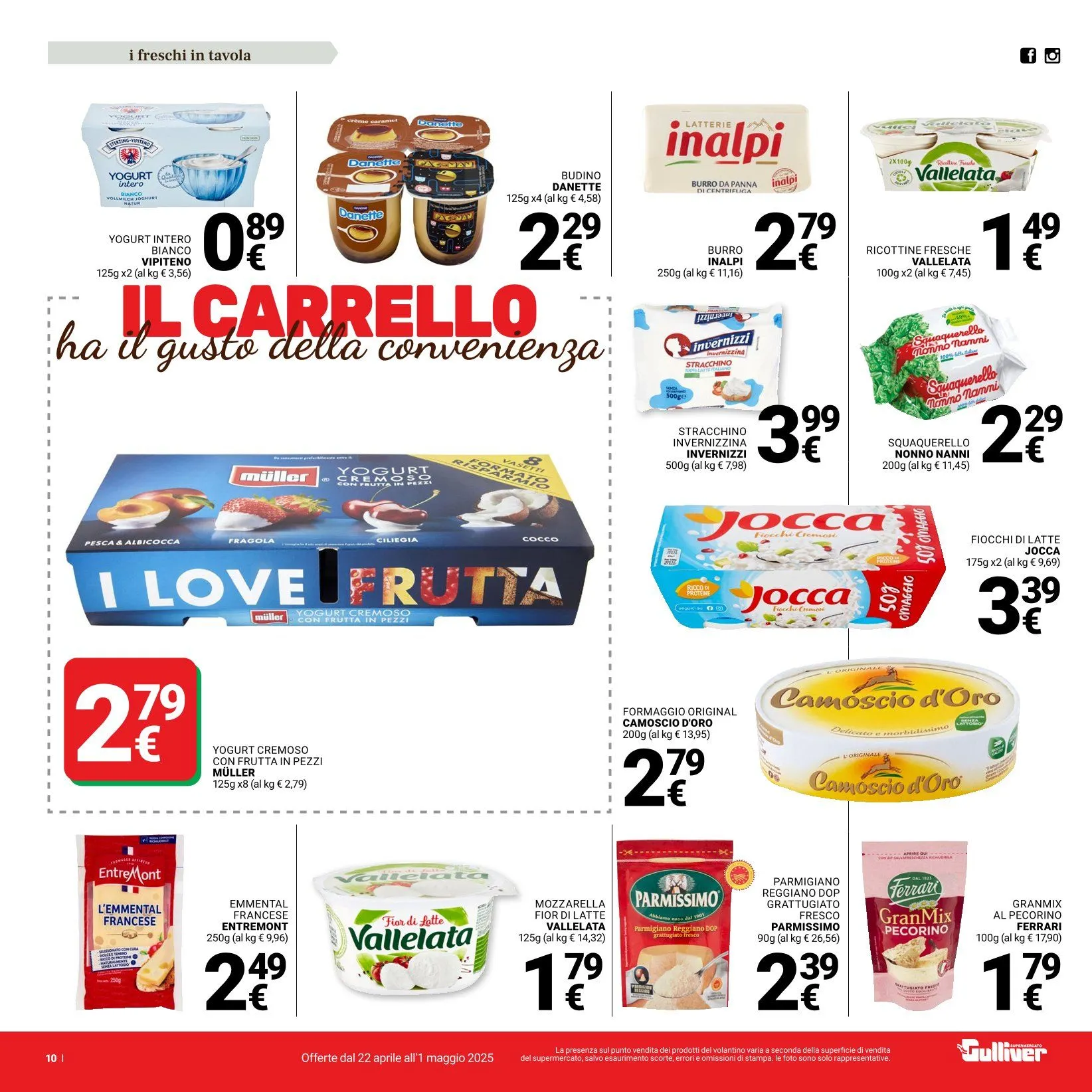Volantini Gulliver da 22 aprile a 1 maggio di 2025 - Pagina del volantino 10