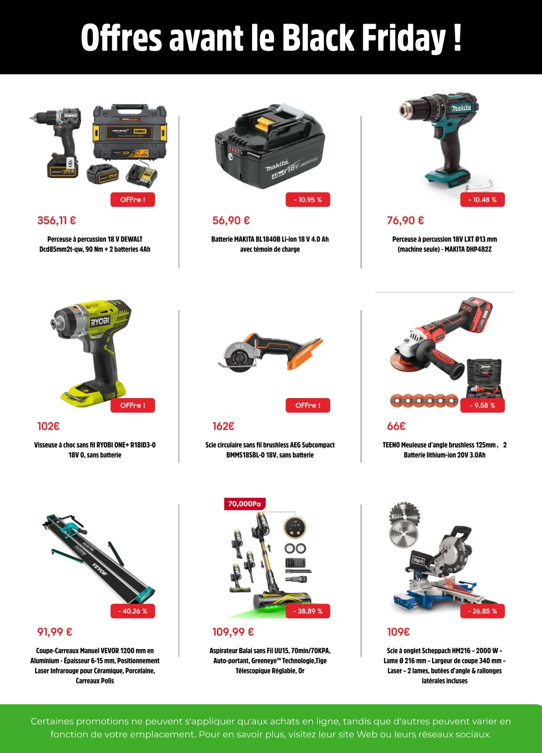Black friday deals du 26 novembre au 8 décembre 2025 - Catalogue page 9