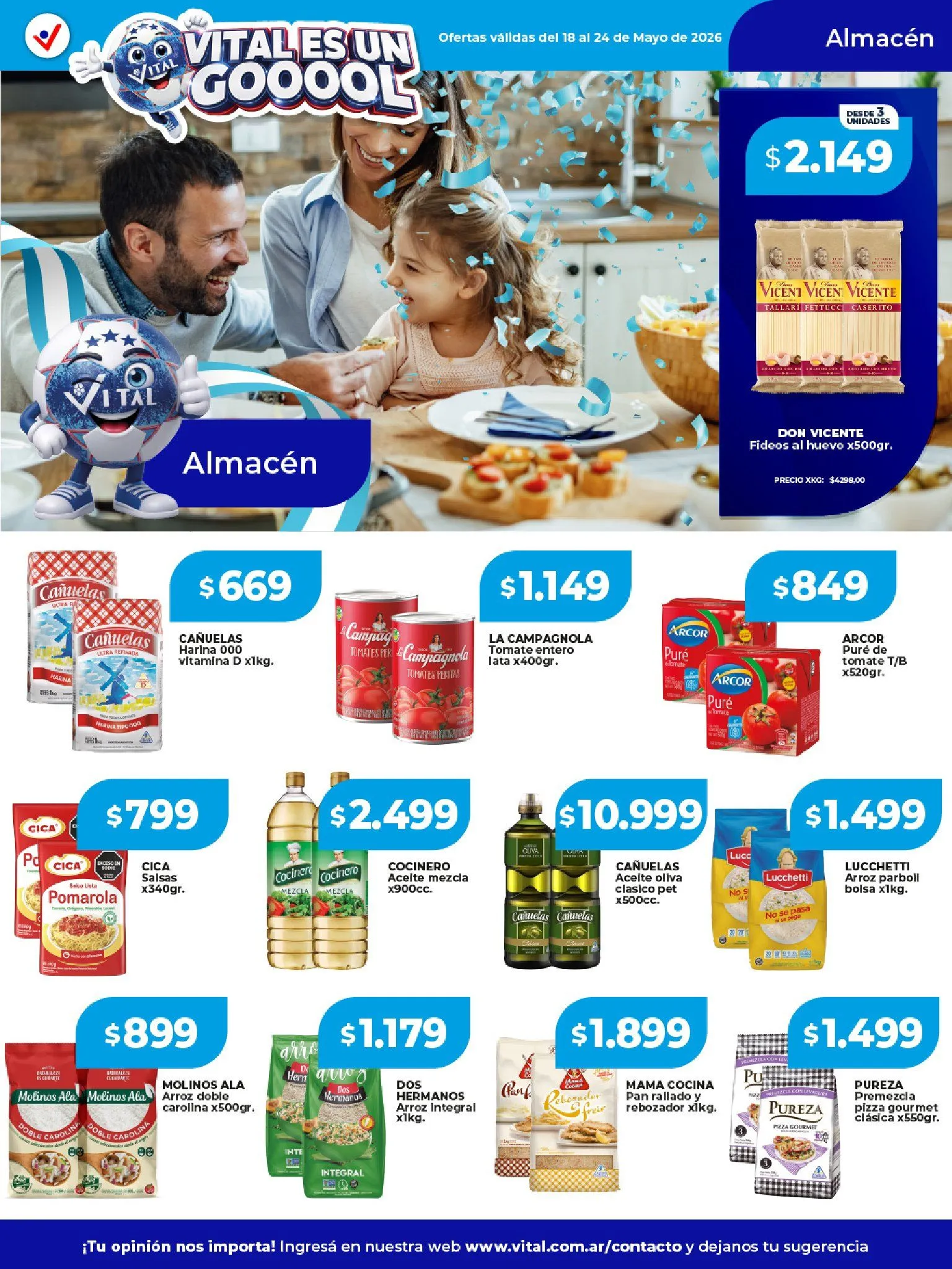 Ofertas de Vital Ofertas 18 de mayo al 24 de mayo 2026 - Página 10 del catálogo