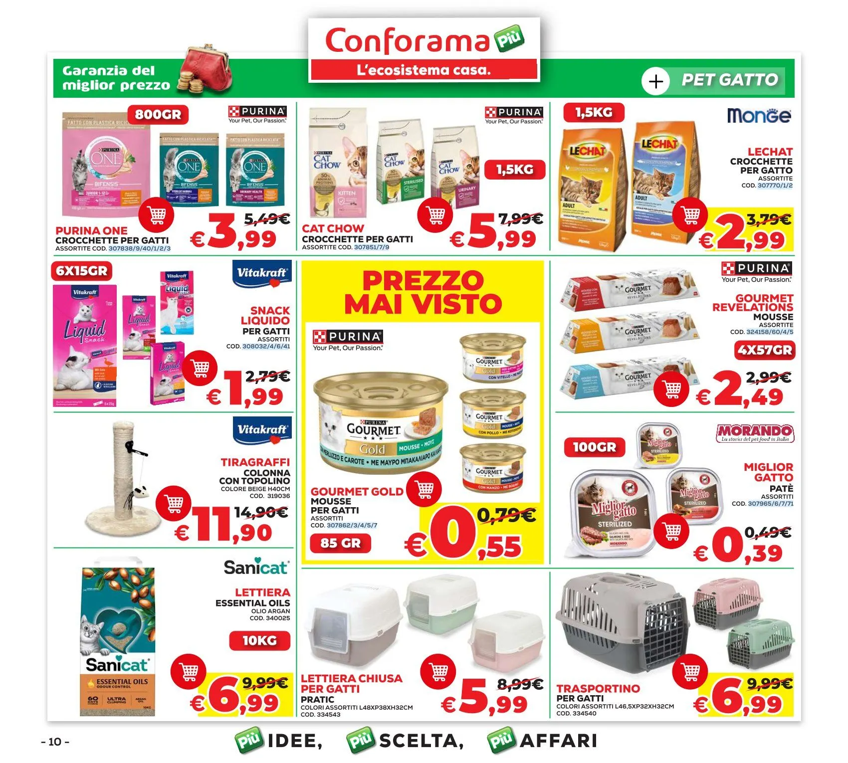 Volantini Conforama da 9 aprile a 28 aprile di 2026 - Pagina del volantino 10