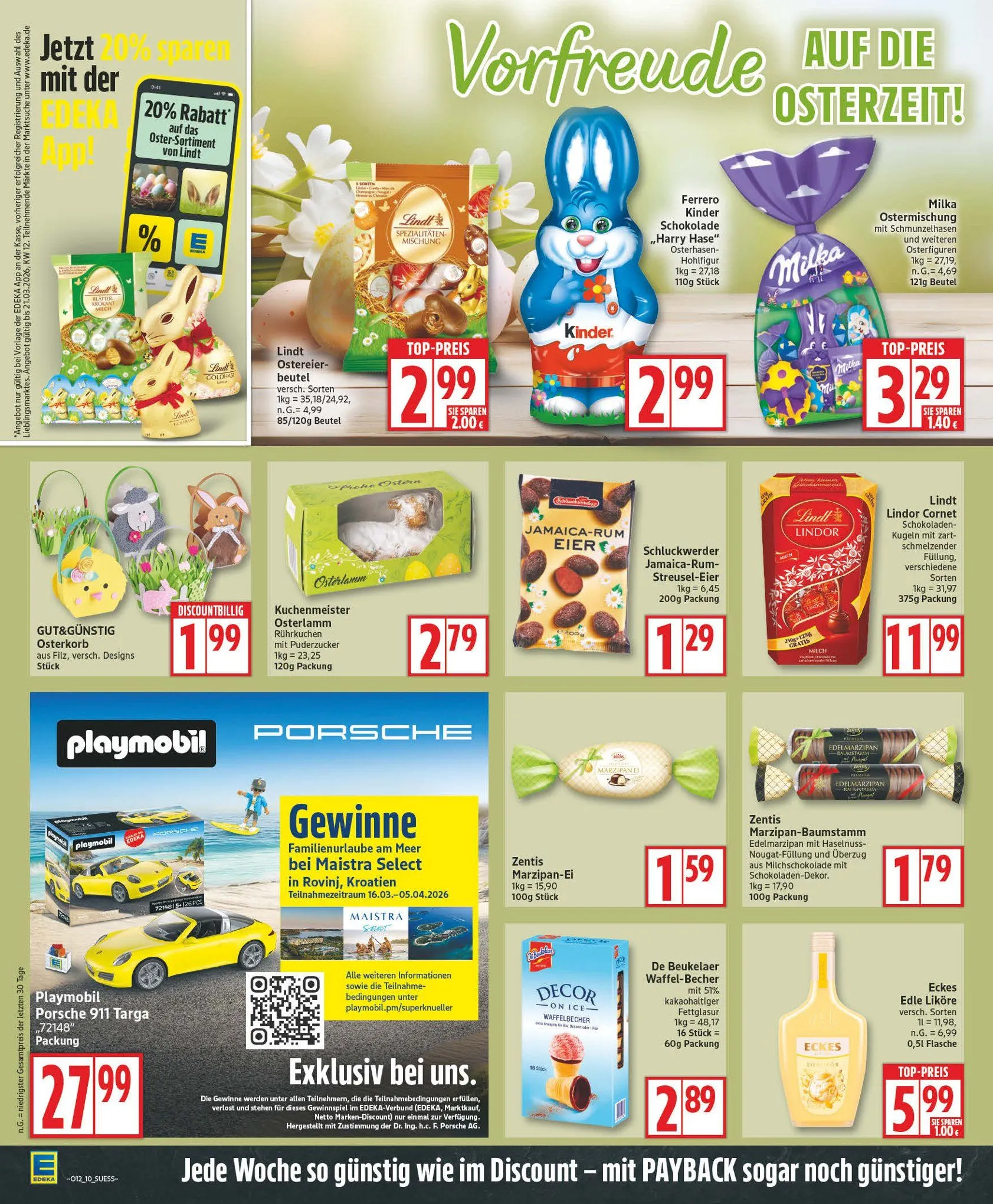 Edeka Prospekte von 16. März bis 21. März 2026 - Prospekt seite 10