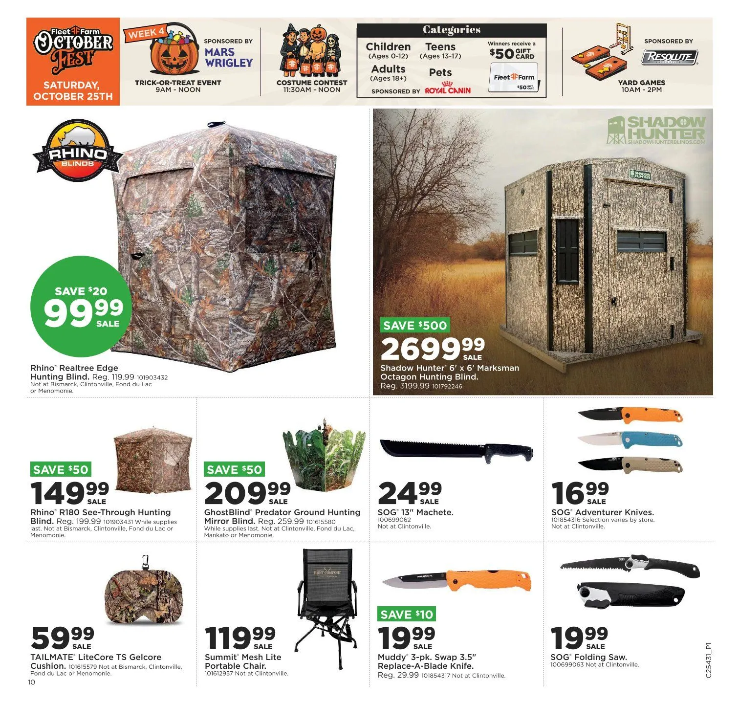 Weekly ad Fleet Farm Sales from October 23 to October 29 2025 - Page 10