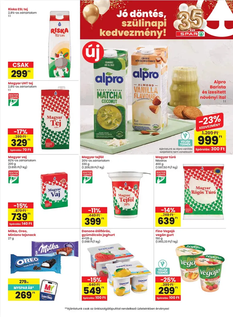 Katalógus  SPAR legfrissebb ajánlatai május 7.-tól május 13.-ig 2026. - Oldal 10