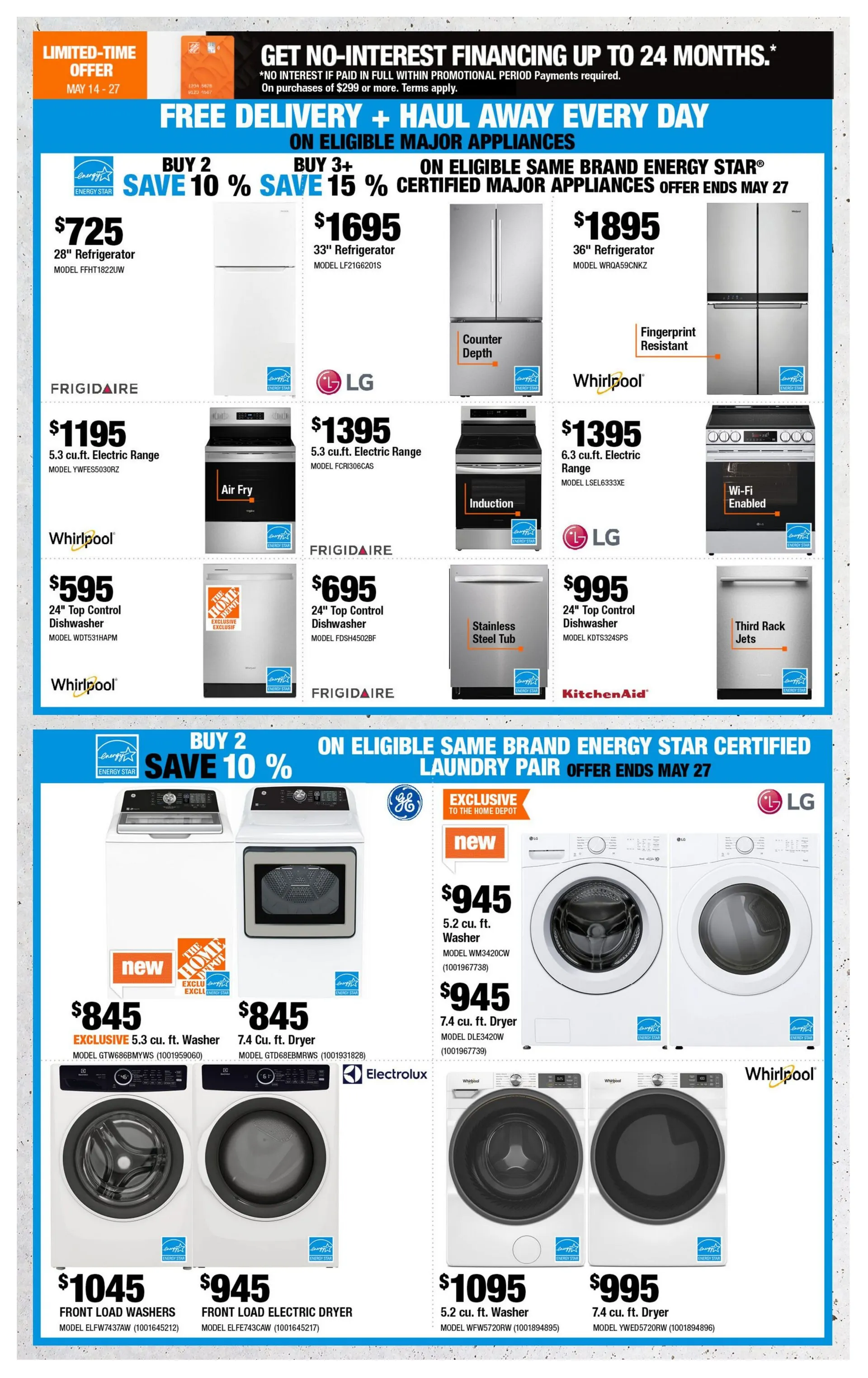 The Home Depot Sales from May 14 to May 27 2026 - flyer page 10
