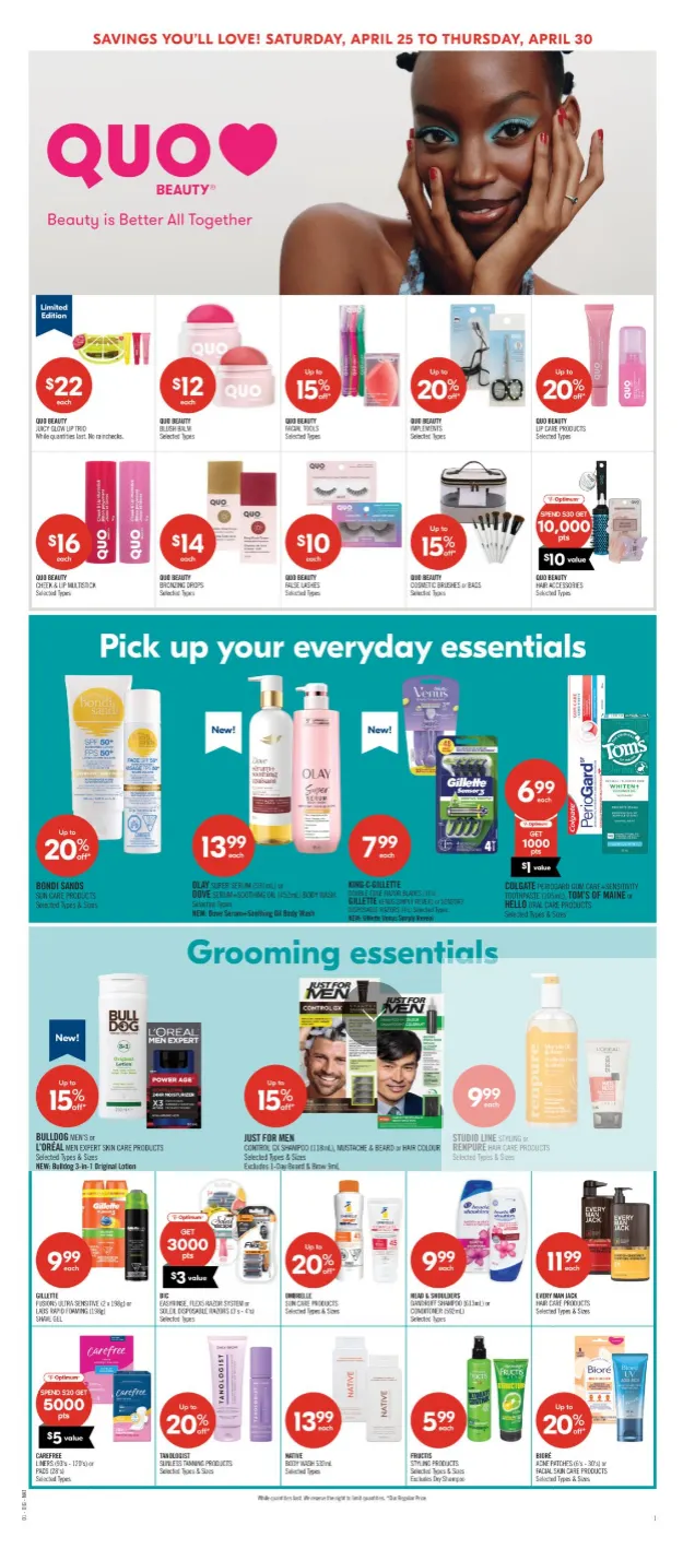 Shoppers Drug Mart Sales from April 25 to April 30 2026 - flyer page 10