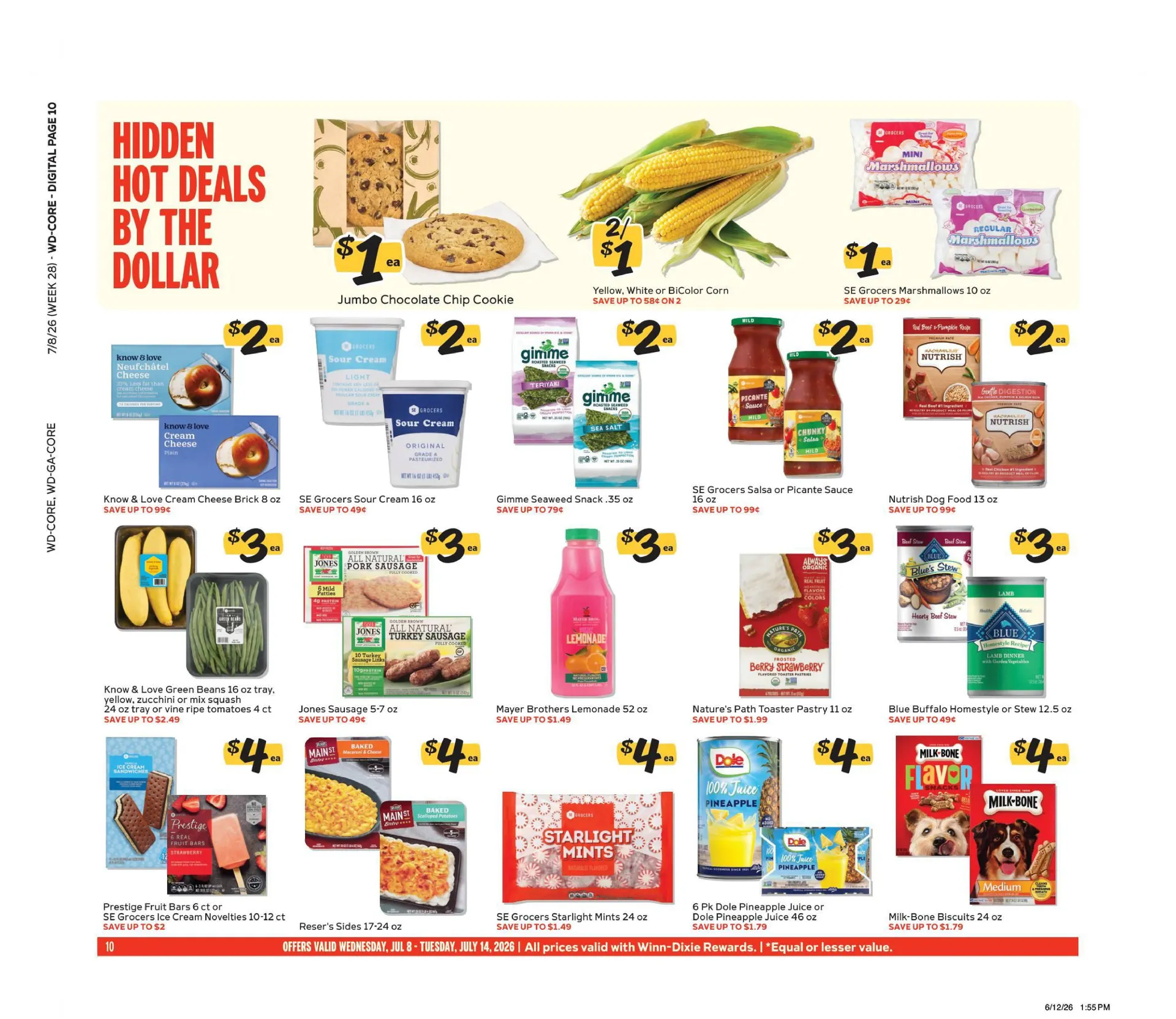 Weekly ad Winn Dixie  Sales from July 8 to July 14 2026 - Page 10