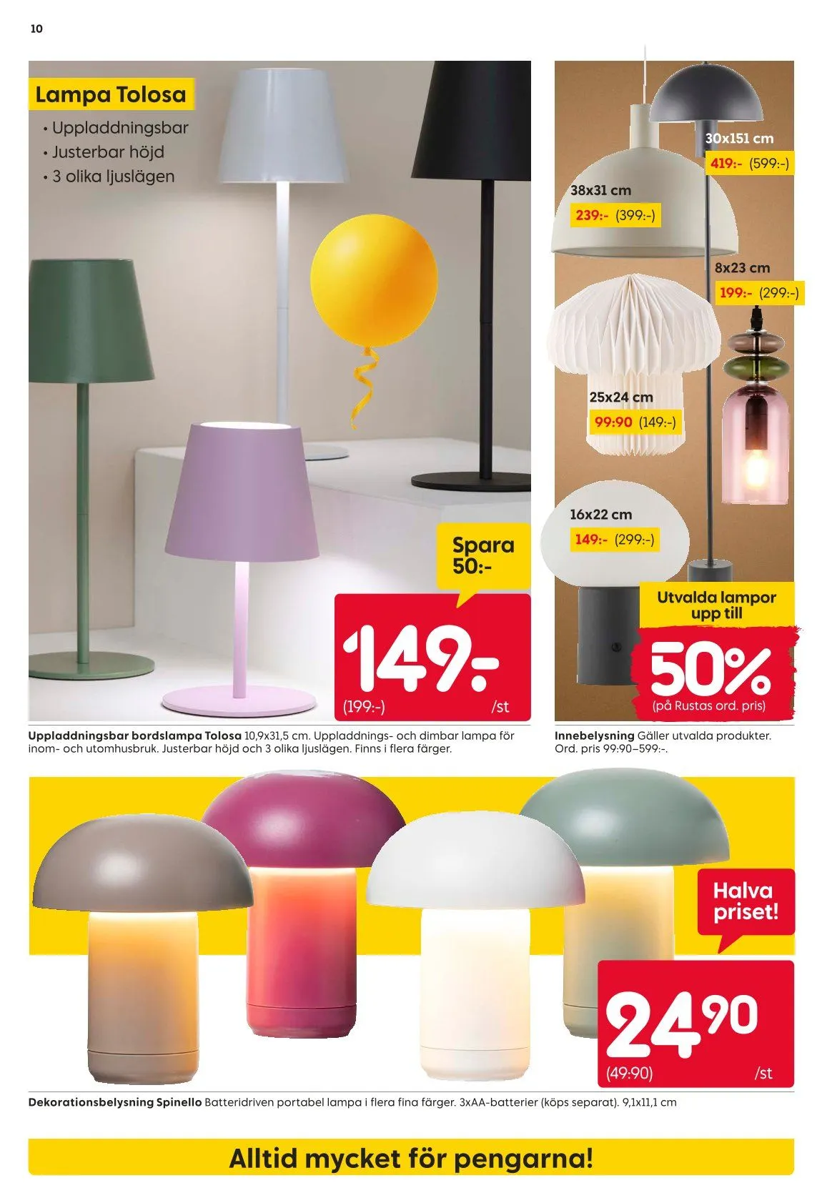 Rusta Erbjudanden från 13 april till 18 april 2026 - Reklamblad sidor 10