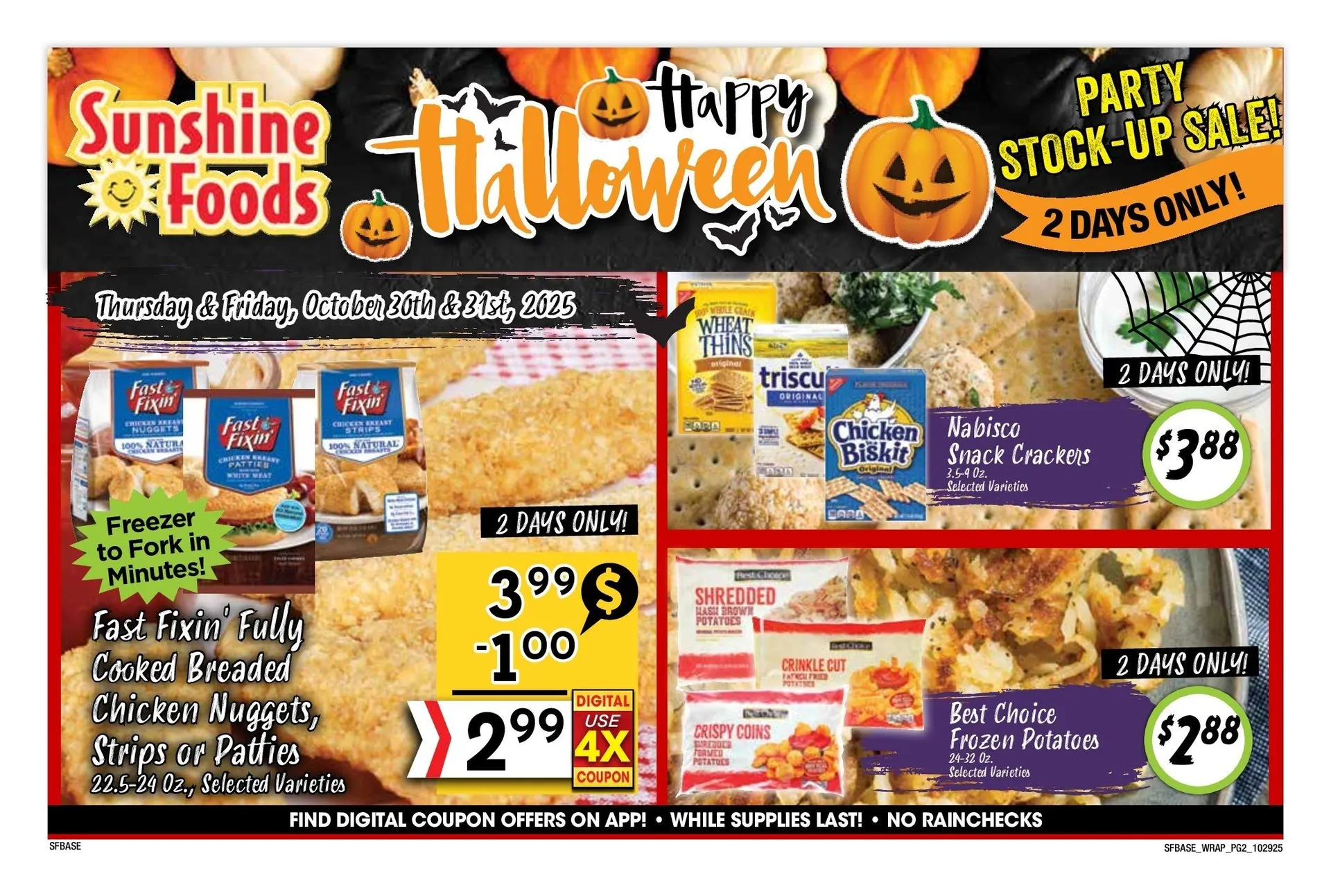 Weekly ad Sunshine Foods Sales from October 29 to November 4 2025 - Page 10