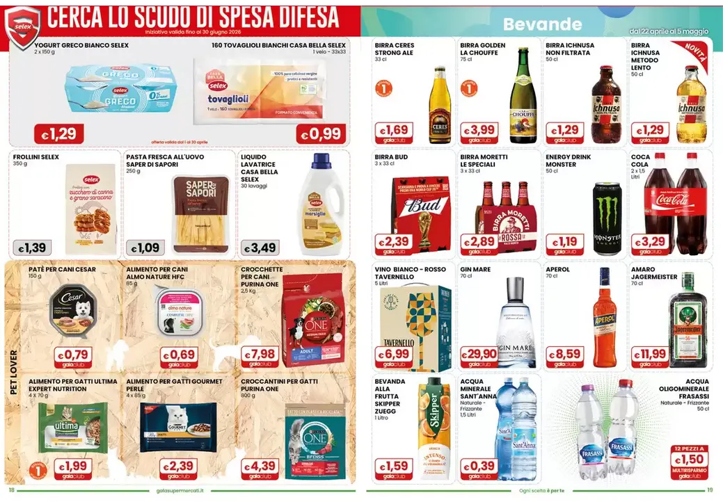Volantini Gala Supermercati da 22 aprile a 5 maggio di 2026 - Pagina del volantino 10