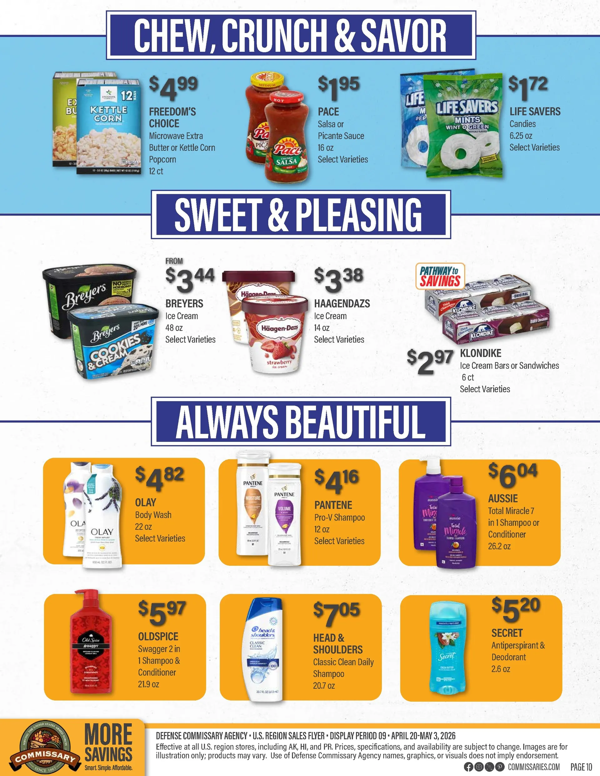 Weekly ad  Commissary Sales from April 20 to May 3 2026 - Page 10