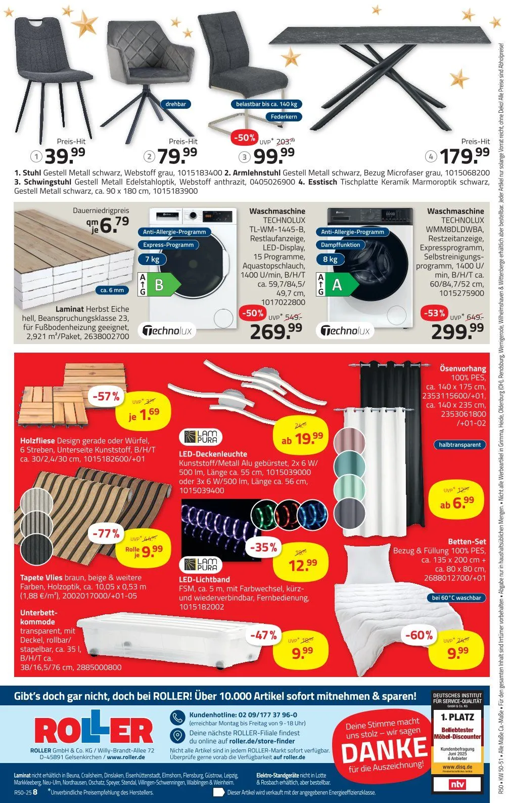 ROLLER Angebote von 7. Dezember bis 20. Dezember 2025 - Prospekt seite 10