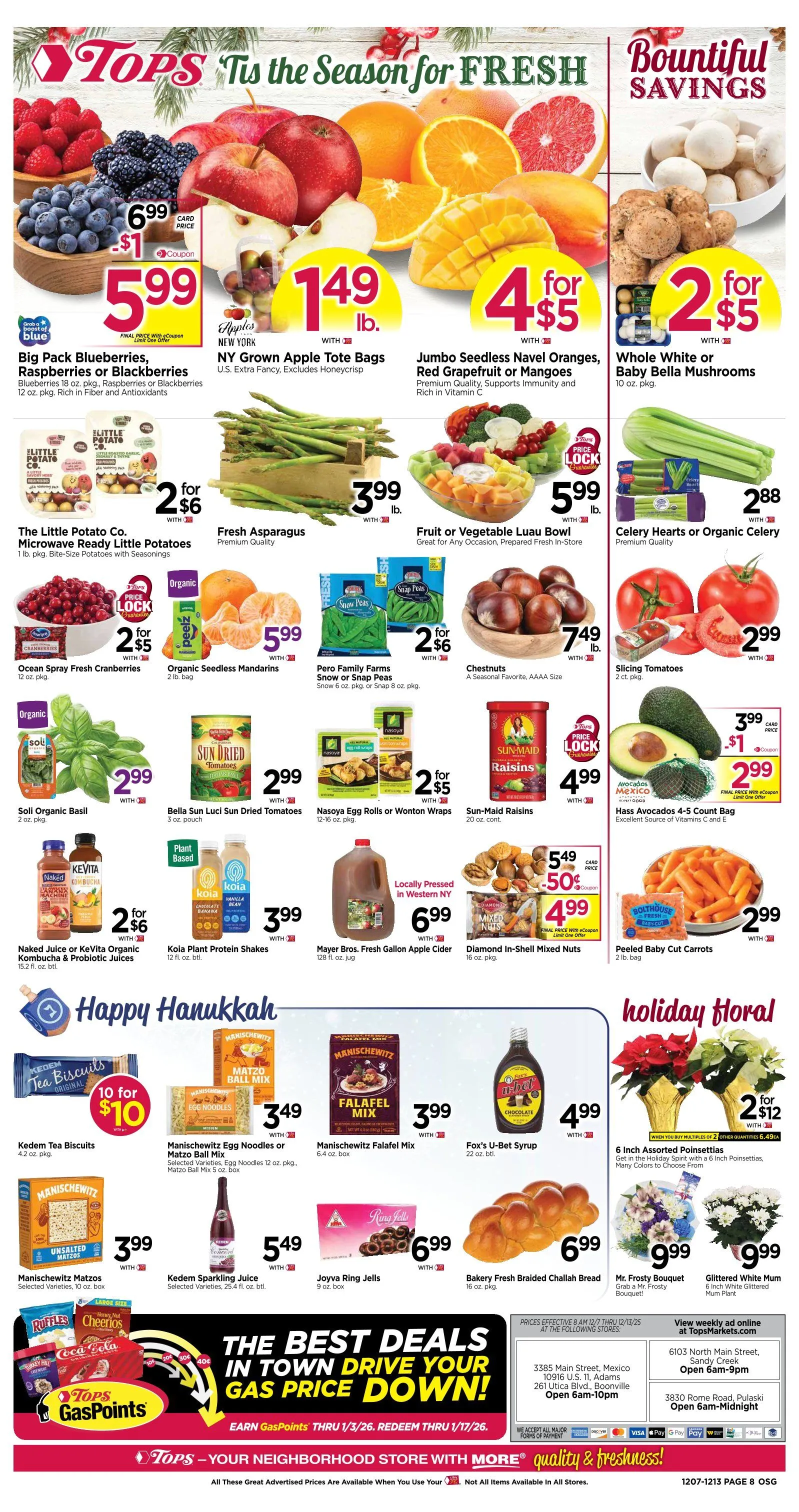 Weekly ad Tops Friendly Markets Sales from December 9 to December 11 2025 - Page 10