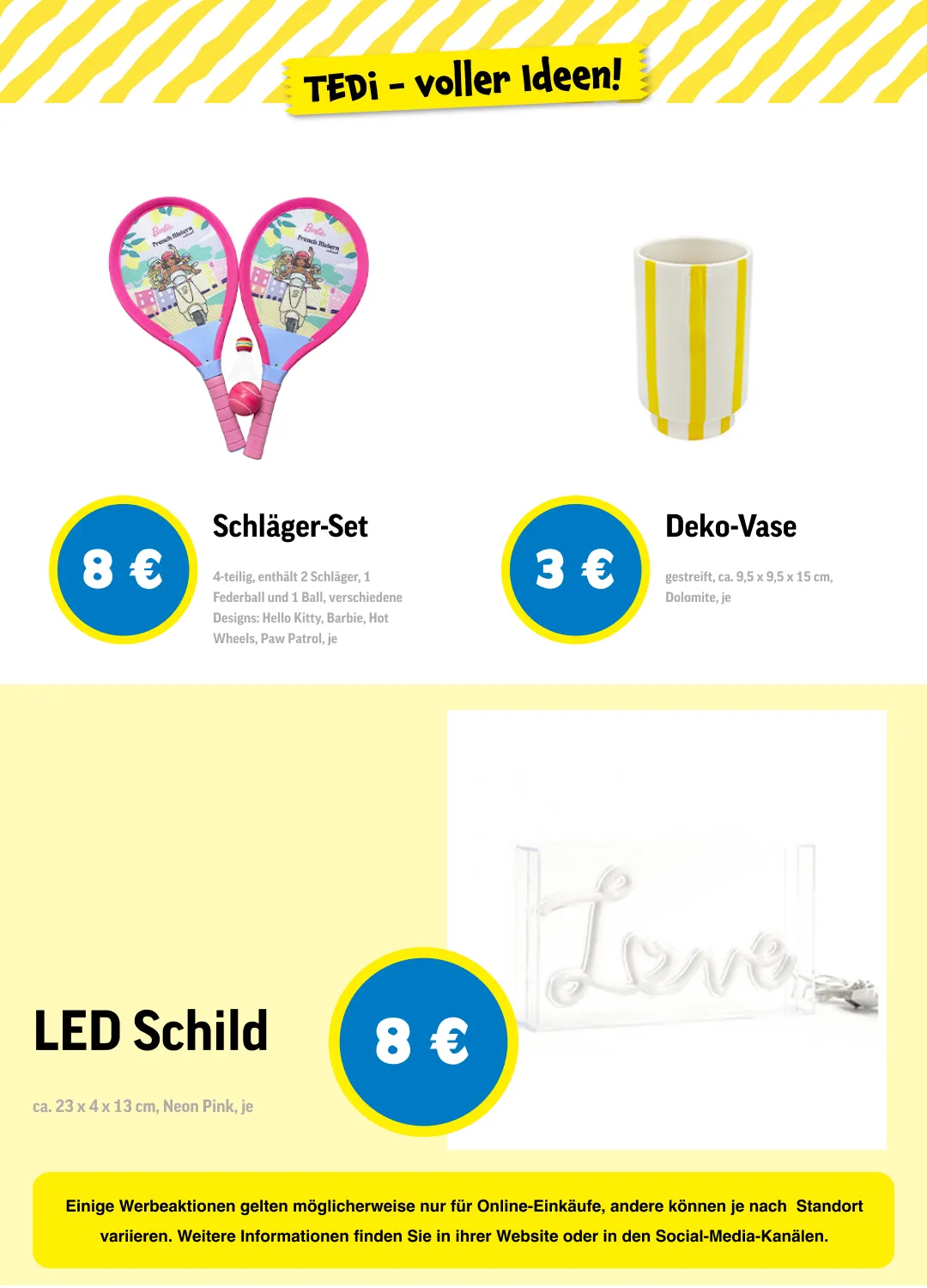  TEDi Angebote von 8. Juni bis 27. Juni 2026 - Prospekt seite 9