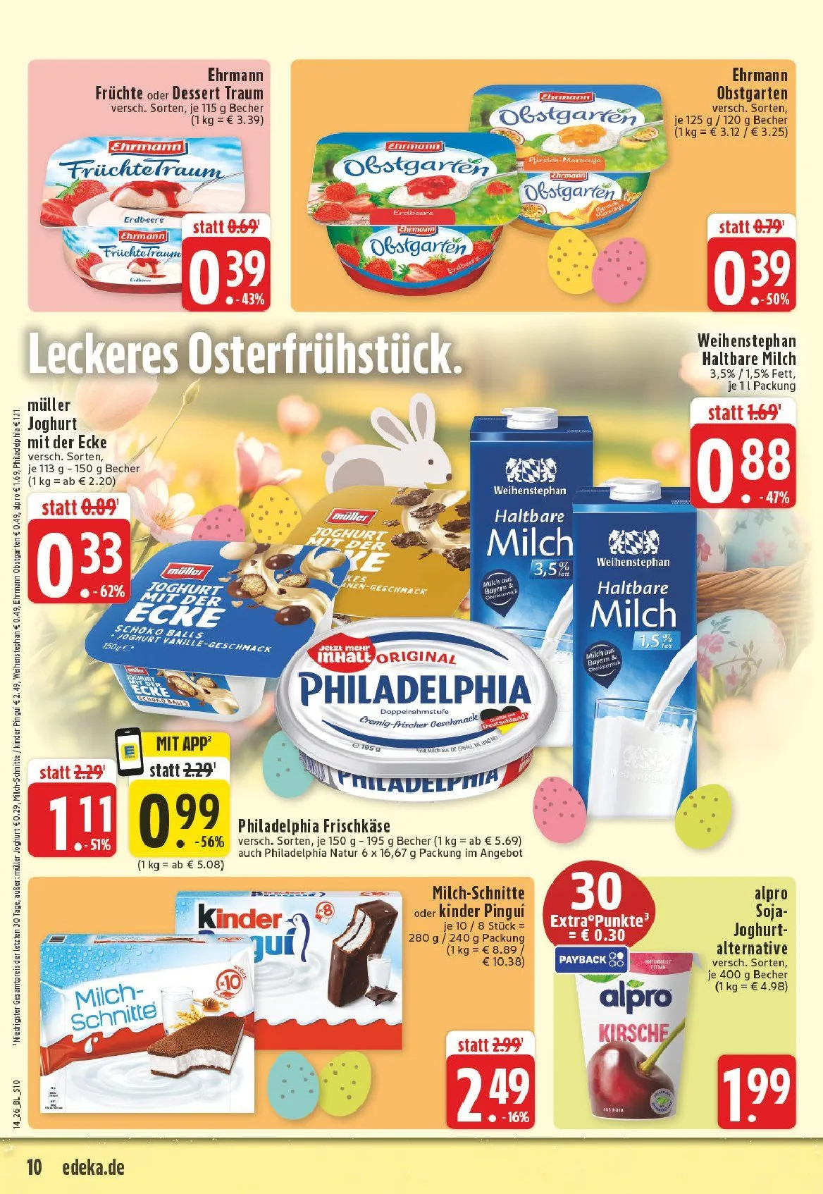 Edeka Angebote von 30. März bis 4. April 2026 - Prospekt seite 10