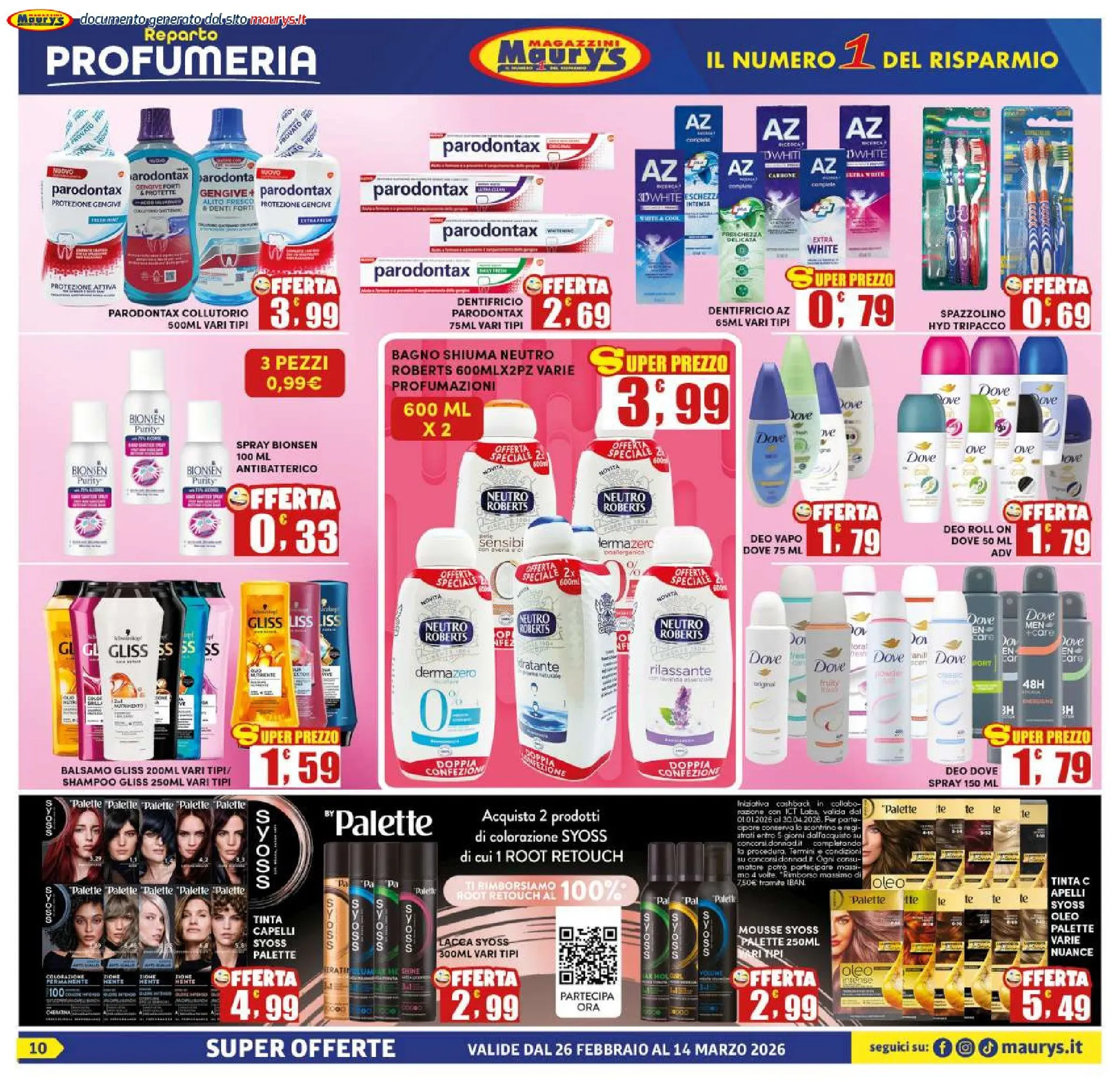 Maury s Vokantino da 26 febbraio a 15 marzo di 2026 - Pagina del volantino 10