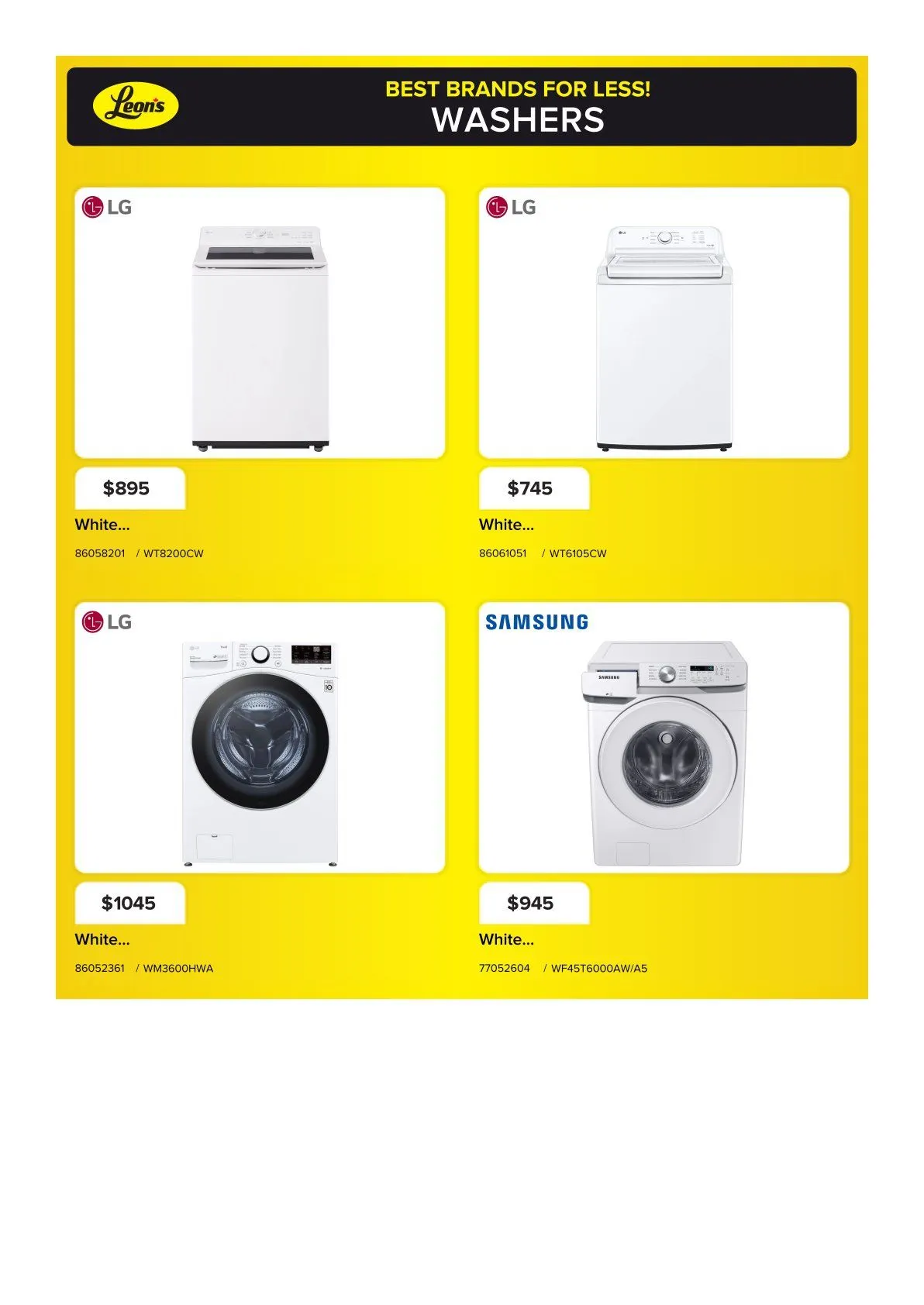 Leon's Sales from June 4 to June 10 2026 - flyer page 9