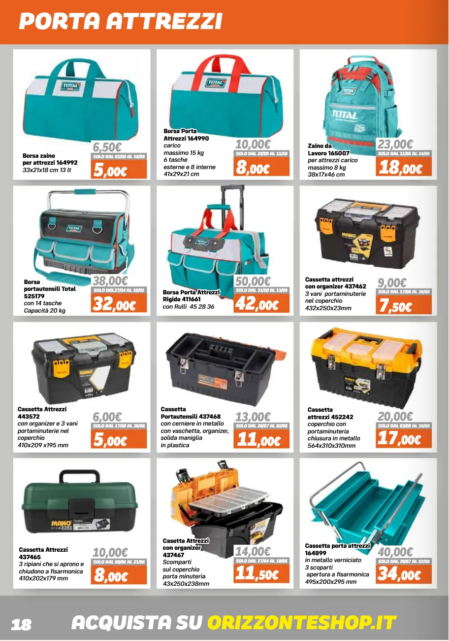 Volantini Orizzonte da 1 maggio a 11 ottobre di 2026 - Pagina del volantino 10