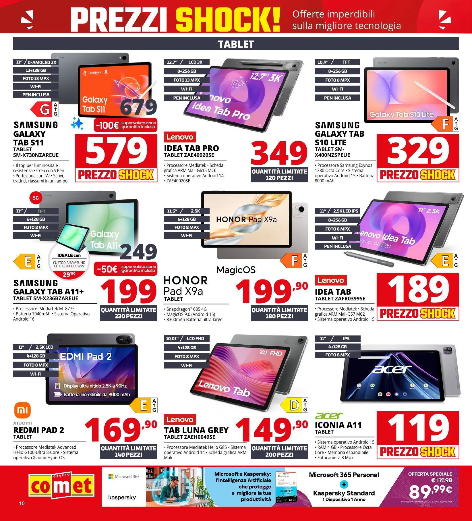  Volantini Comet da 24 aprile a 7 maggio di 2026 - Pagina del volantino 10