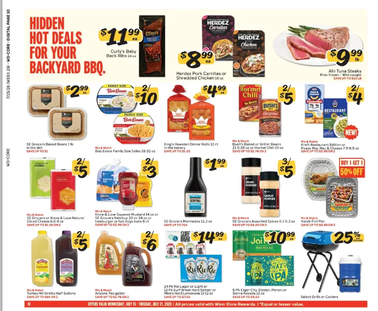 Weekly ad  Winn Dixie Sales from July 15 to July 21 2026 - Page 10