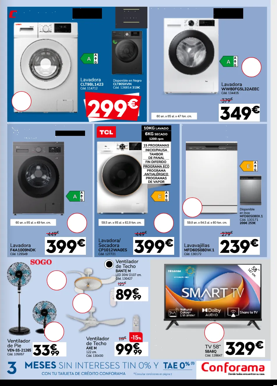 Catálogo de Conforama Ofertas 30 de julio al 26 de agosto 2026 - Página 10