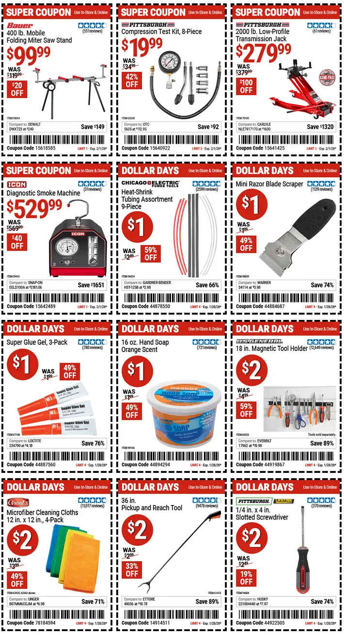Weekly ad Harbor Freight Sales from January 21 to January 23 2026 - Page 10
