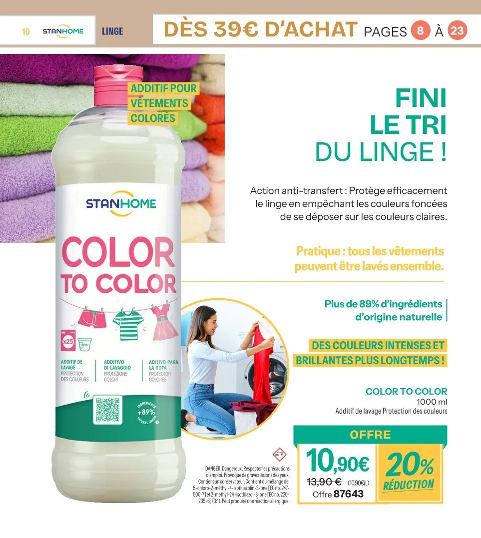Catalogues Stanhome du 20 octobre au 9 novembre 2025 - Catalogue page 10