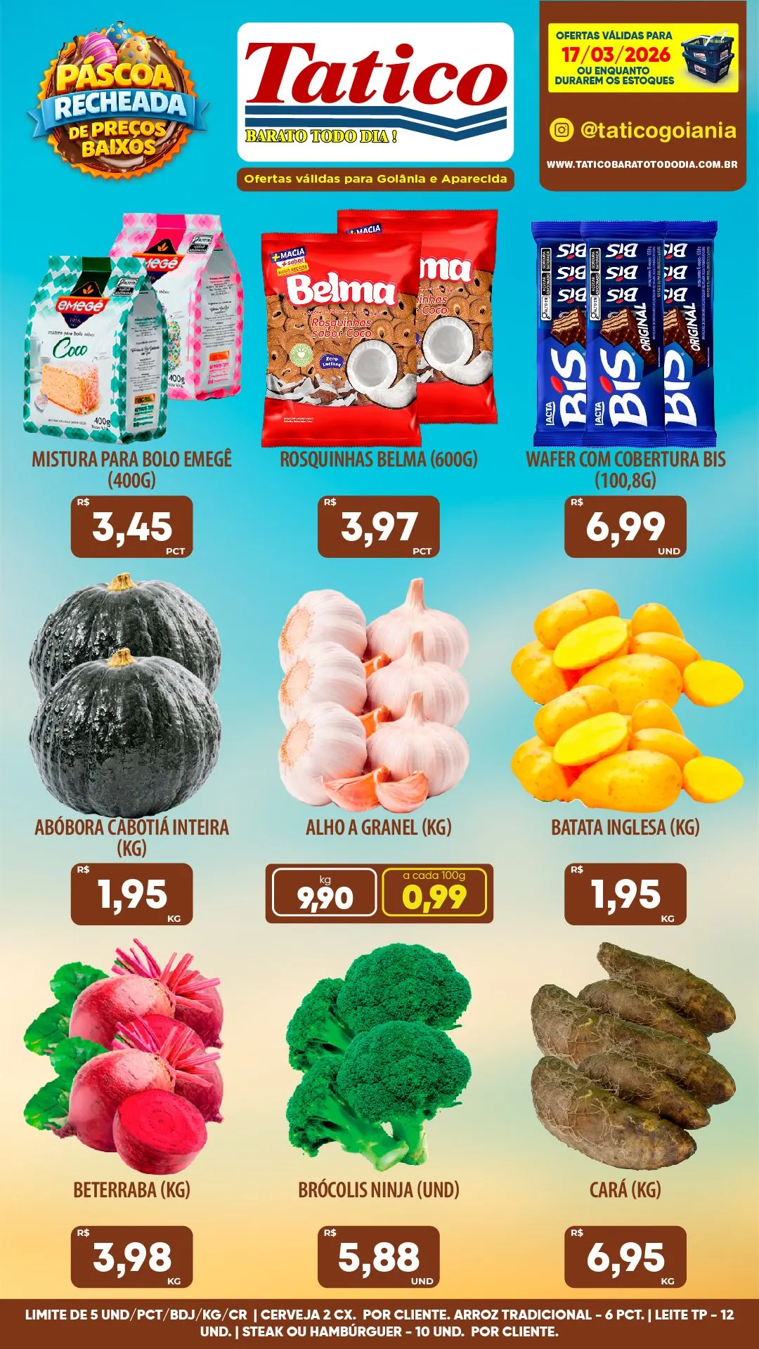 Encarte de Folhetos Tatico 17 de março até 17 de março 2026 - Pagina 9