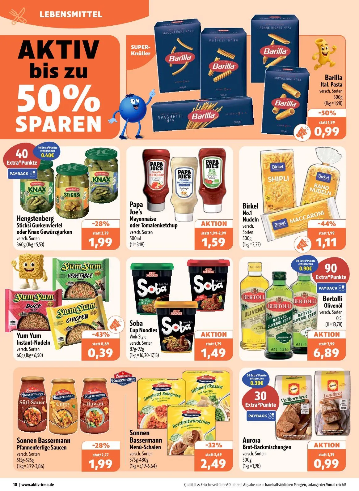 Aktiv Irma Prospekte  von 11. August bis 16. August 2025 - Prospekt seite 10