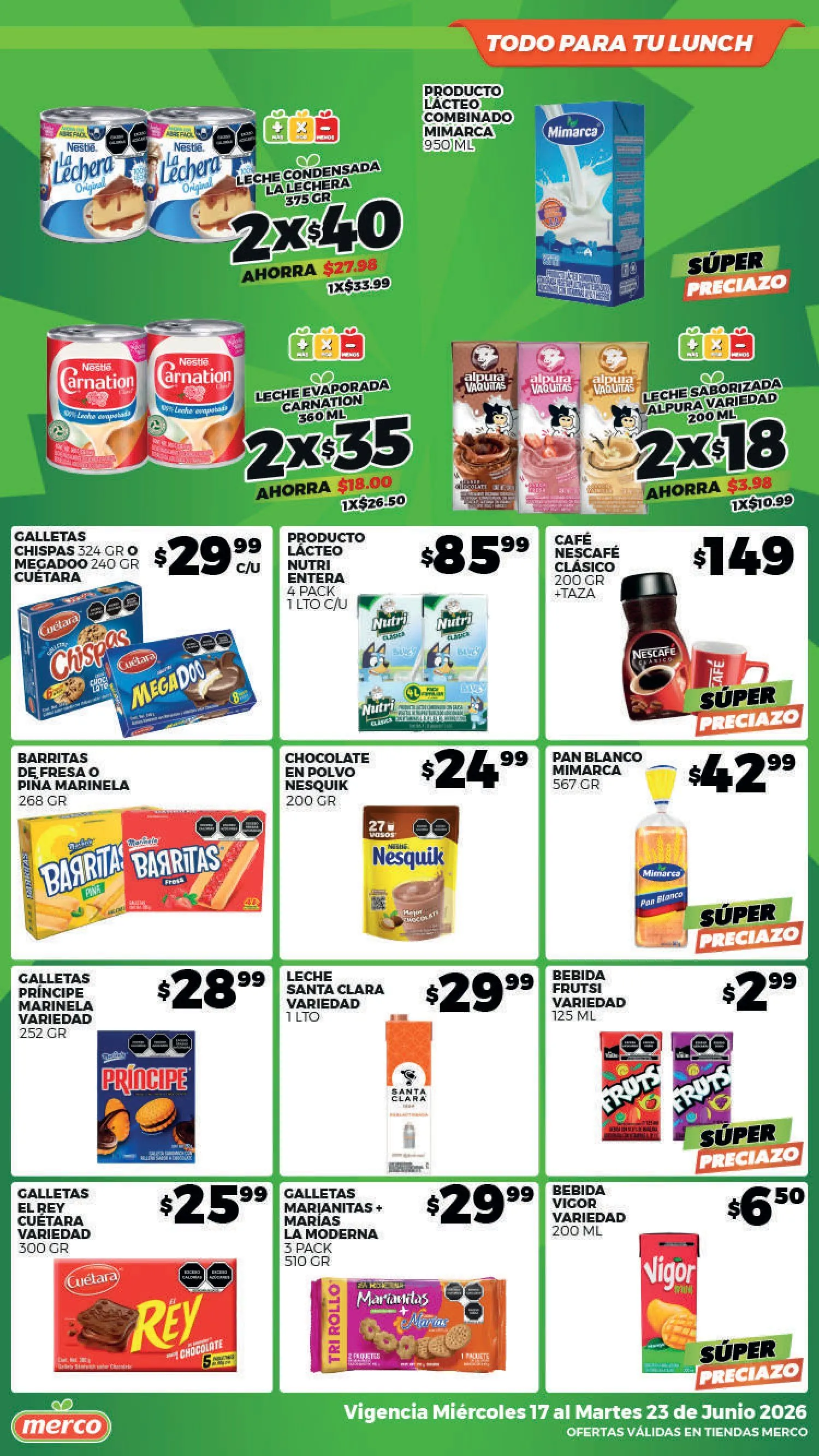 Catálogo de  Merco Ofertas 17 de junio al 23 de junio 2026 - Pagina 10