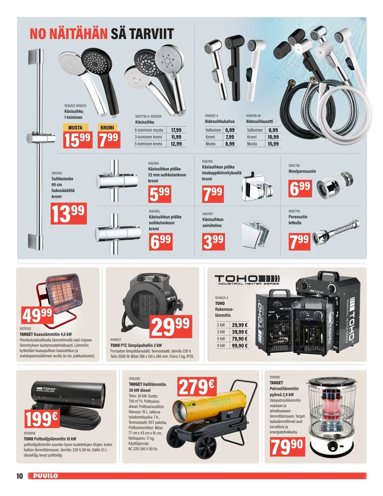 Kaupan Puuilo  voimassa alkaen 5. tammikuuta - 25. tammikuuta 2026 - Tarjouslehti sivu 10