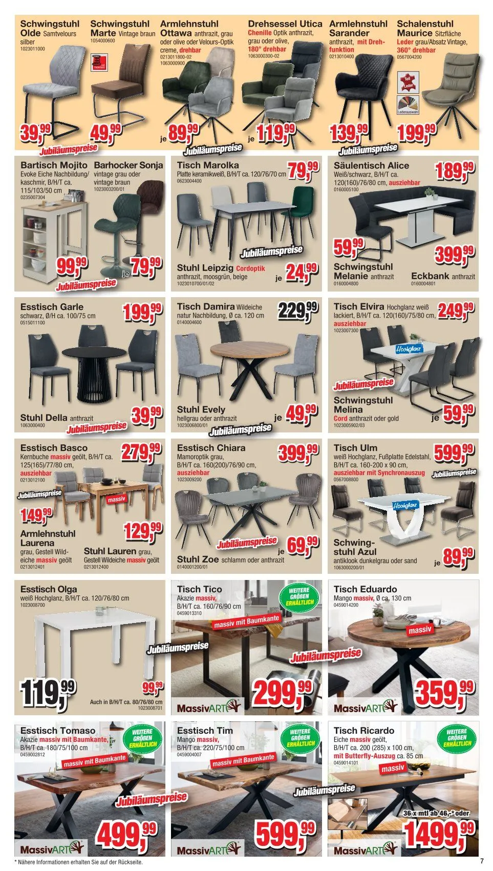 Möbelfundgrube Prospekte  von 30. Oktober bis 2. November 2025 - Prospekt seite 10