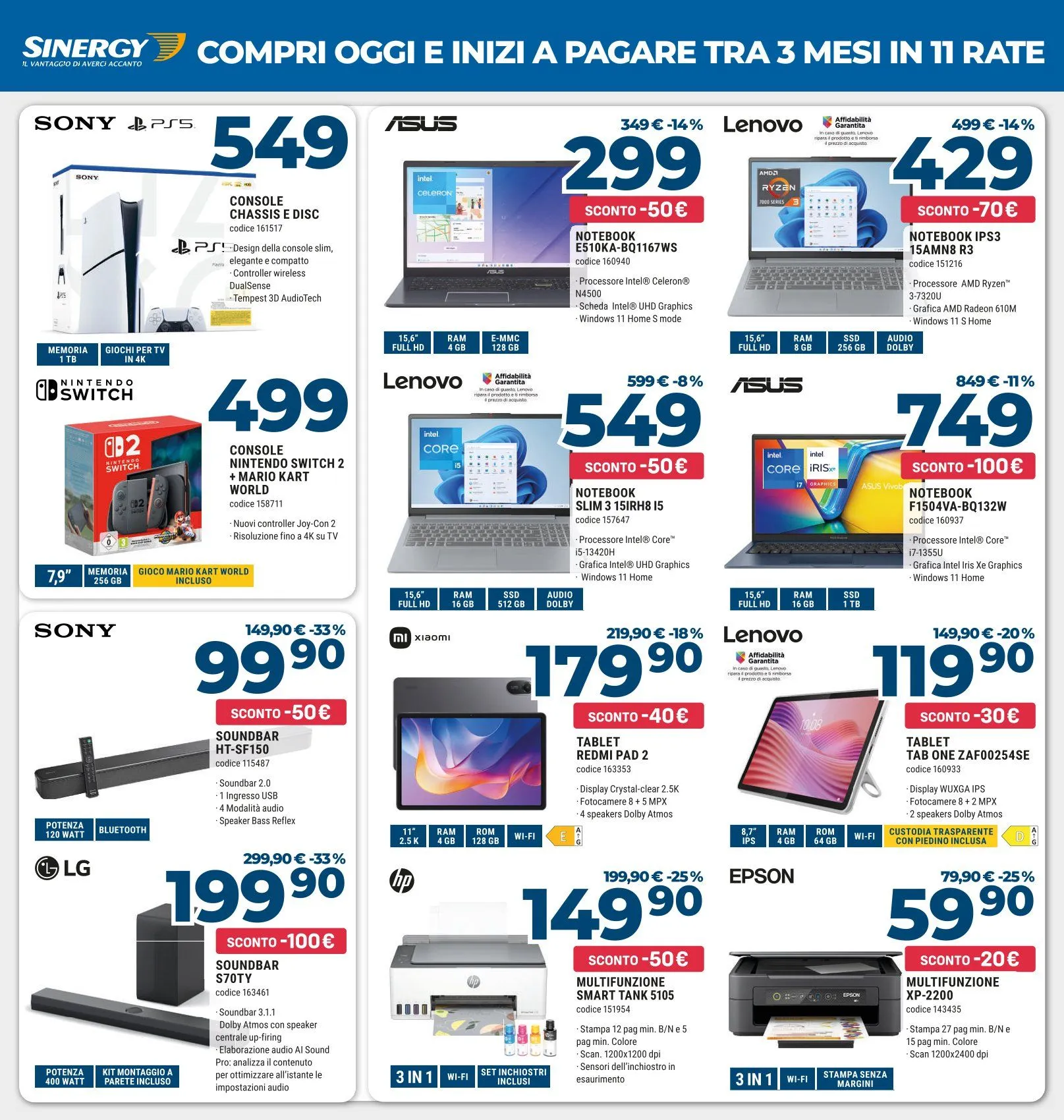 Volantini Sinergy da 13 marzo a 4 aprile di 2026 - Pagina del volantino 10