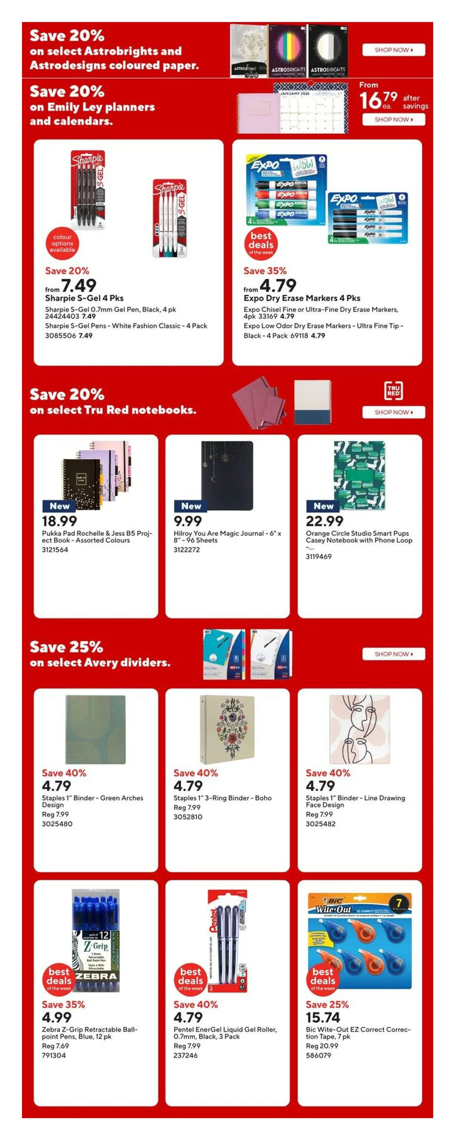 Staples Sales from October 17 to October 23 2025 - flyer page 10
