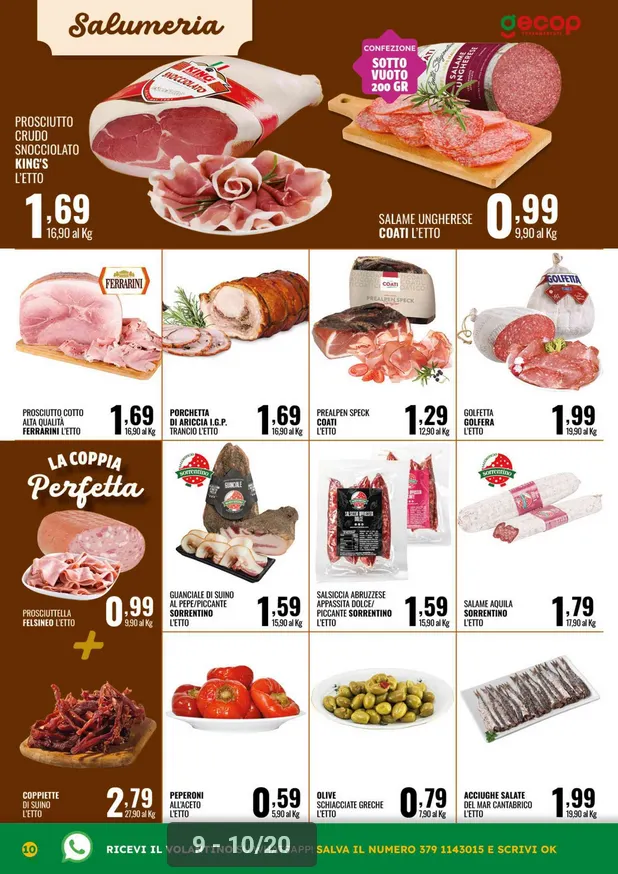  Volantini Gecop da 8 gennaio a 18 gennaio di 2026 - Pagina del volantino 10