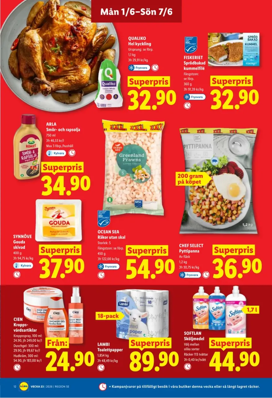 Lidl  från 1 juni till 6 juni 2026 - Reklamblad sidor 10