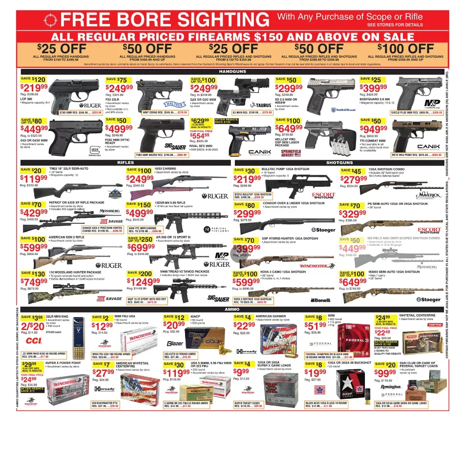 Weekly ad Dunham's Sports Sales from September 27 to October 2 2025 - Page 10