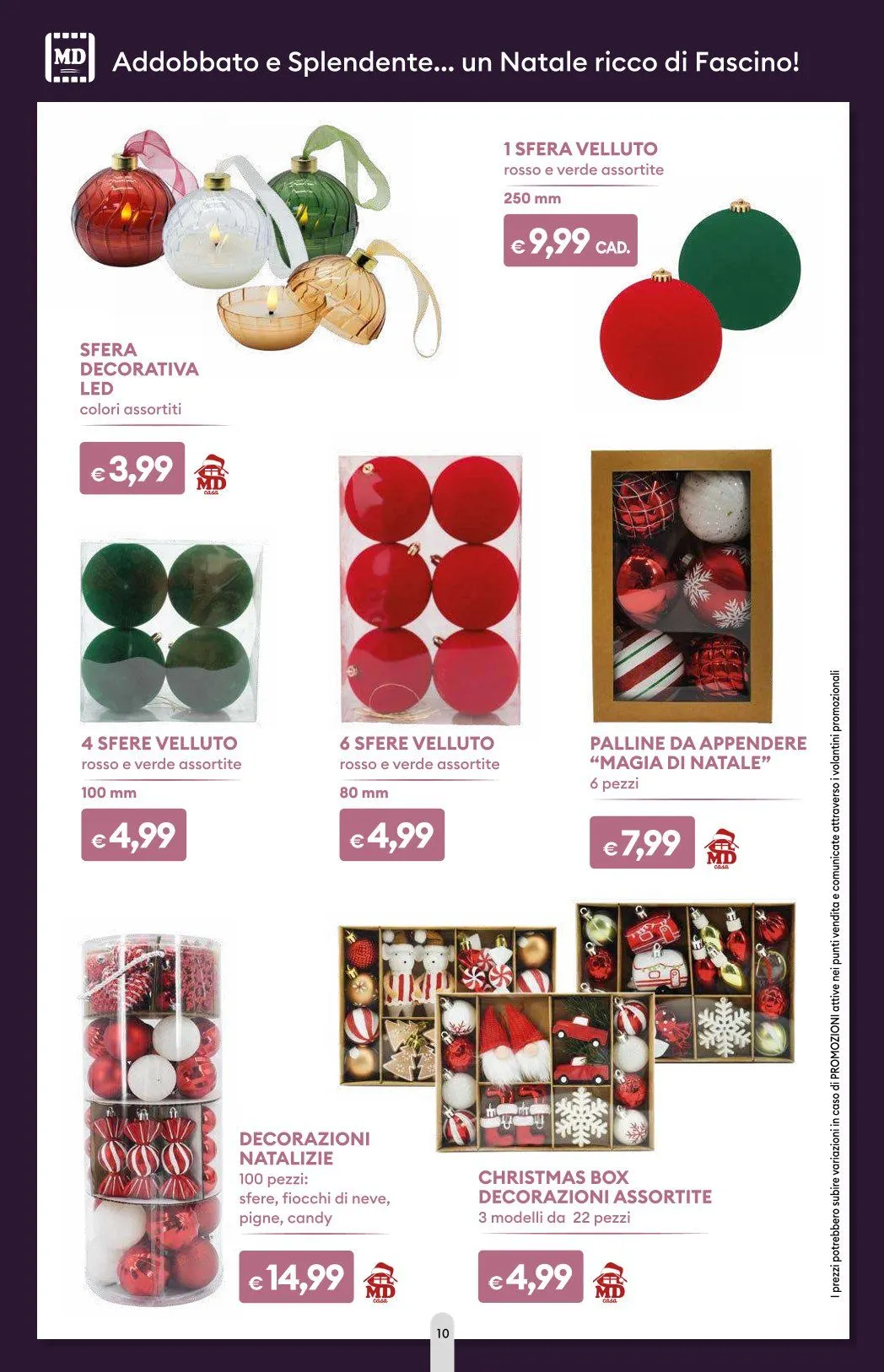 MD Discount Volantino da 15 dicembre a 31 dicembre di 2025 - Pagina del volantino 10