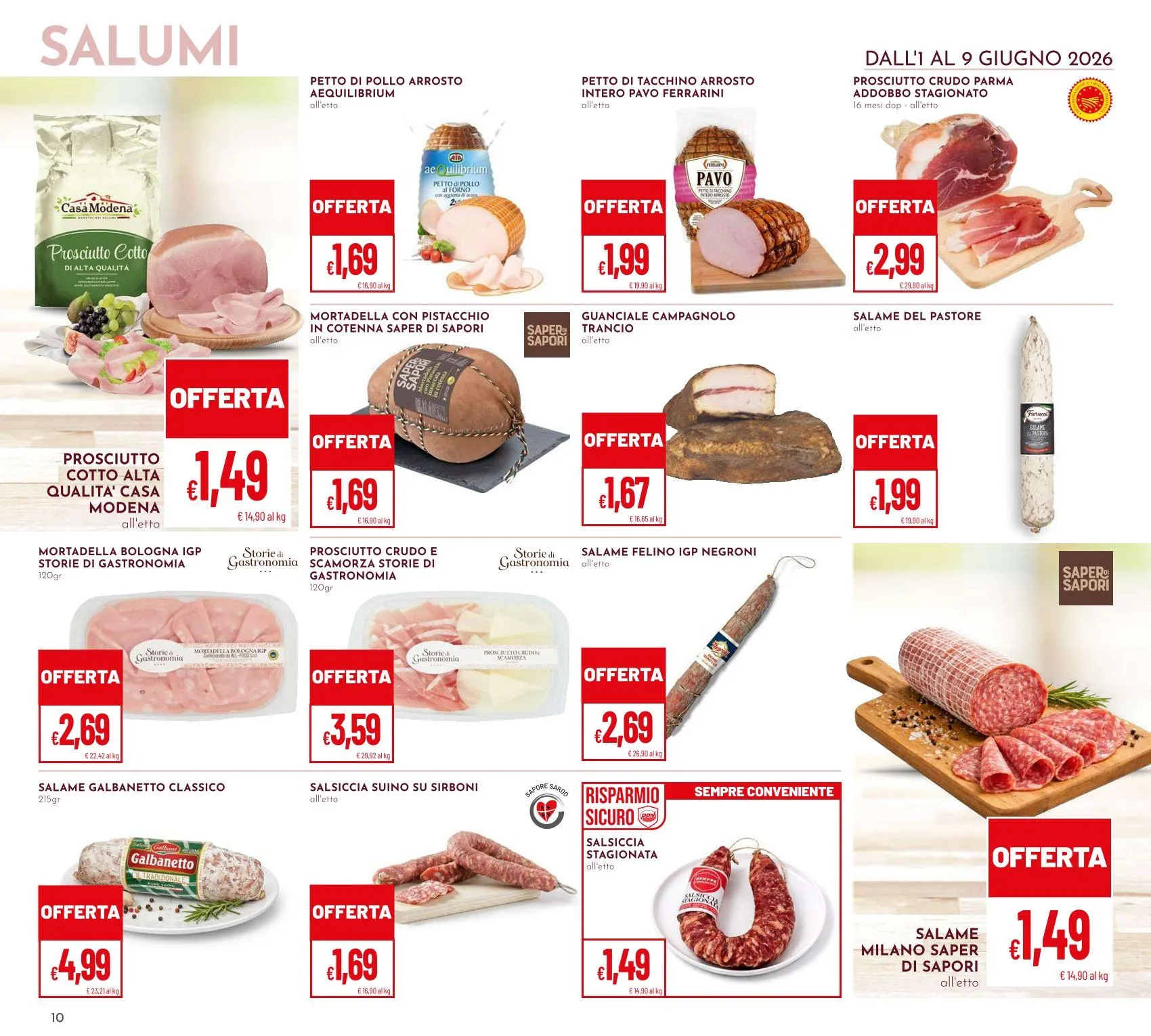 Volantini Pan da 1 giugno a 9 giugno di 2026 - Pagina del volantino 10
