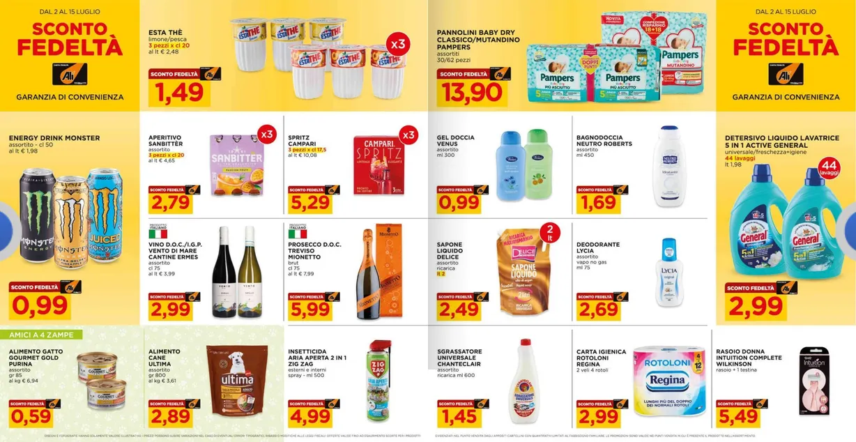  Volantini Alì Supermercati da 2 luglio a 15 luglio di 2026 - Pagina del volantino 10
