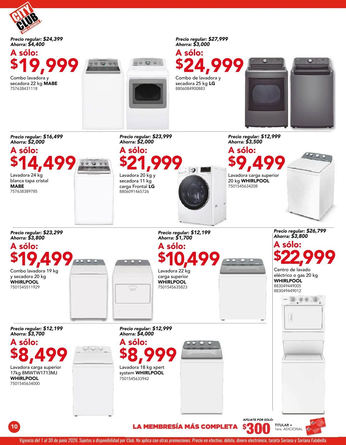Catálogo de City Club Ofertas 1 de junio al 30 de junio 2026 - Pagina 10