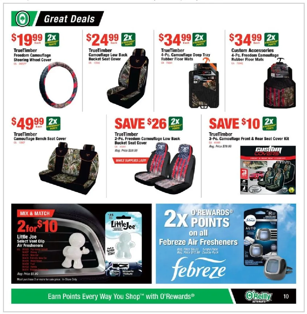 Weekly ad O'Reilly Auto Parts Deals from February 26 to March 25 2025 - Page 10